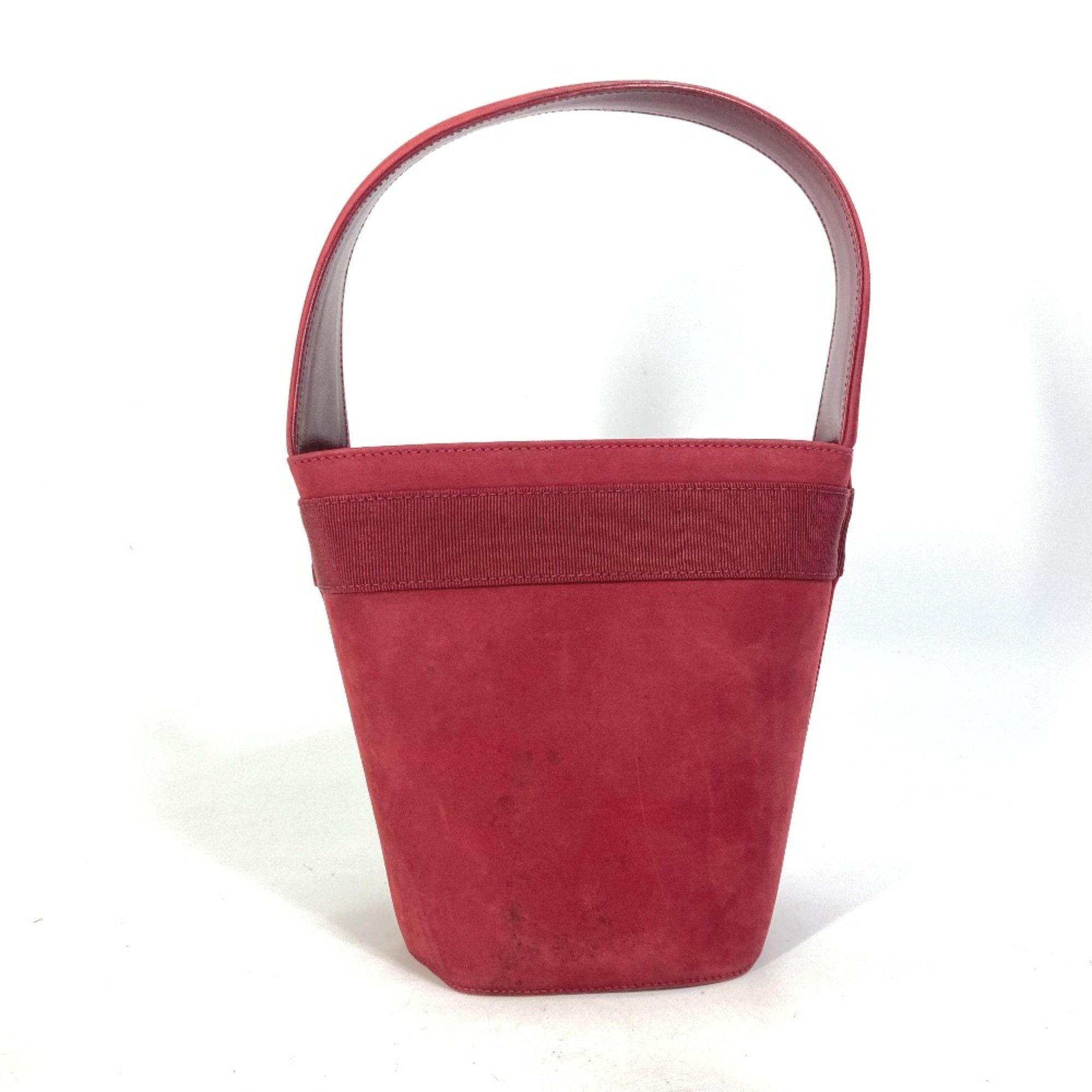 Salvatore Ferragamo Shoulder Bag Shoulder Bag Bag Bucket type Hand Bag RedBased Other