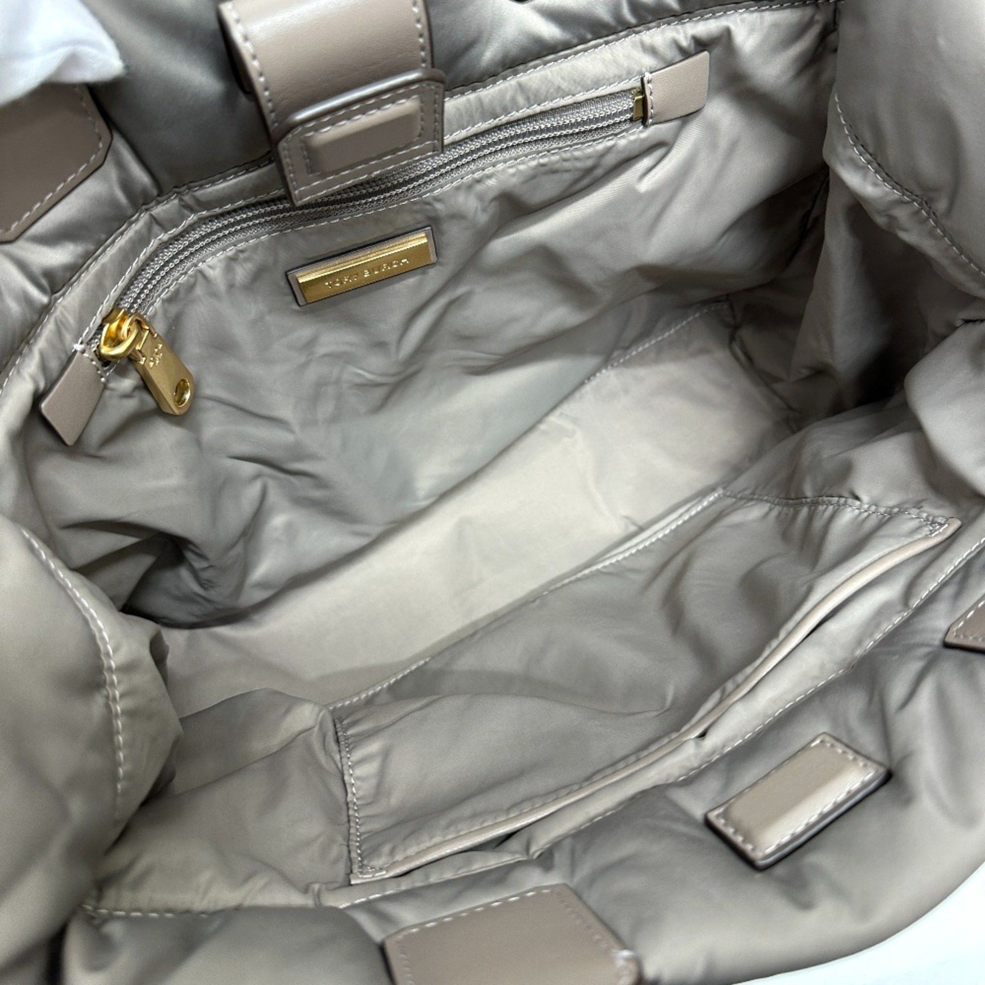 Tory Burch Tory Burch logo Bag Tote Bag gray Size ONE SIZE - 9 Thumbnail