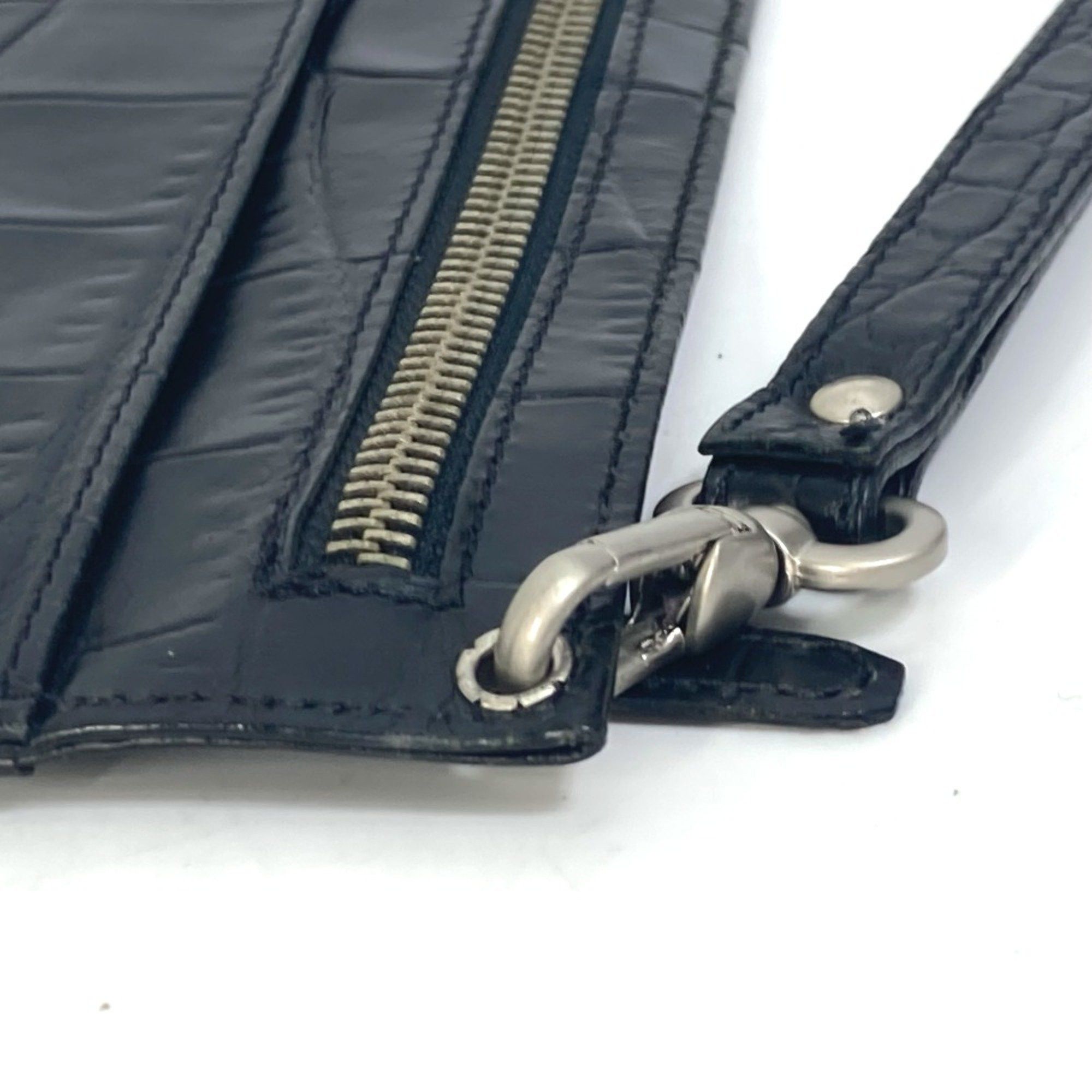 Versace Versace Pouch bag with strap Clutch bag Black Size ONE SIZE - 5 Thumbnail