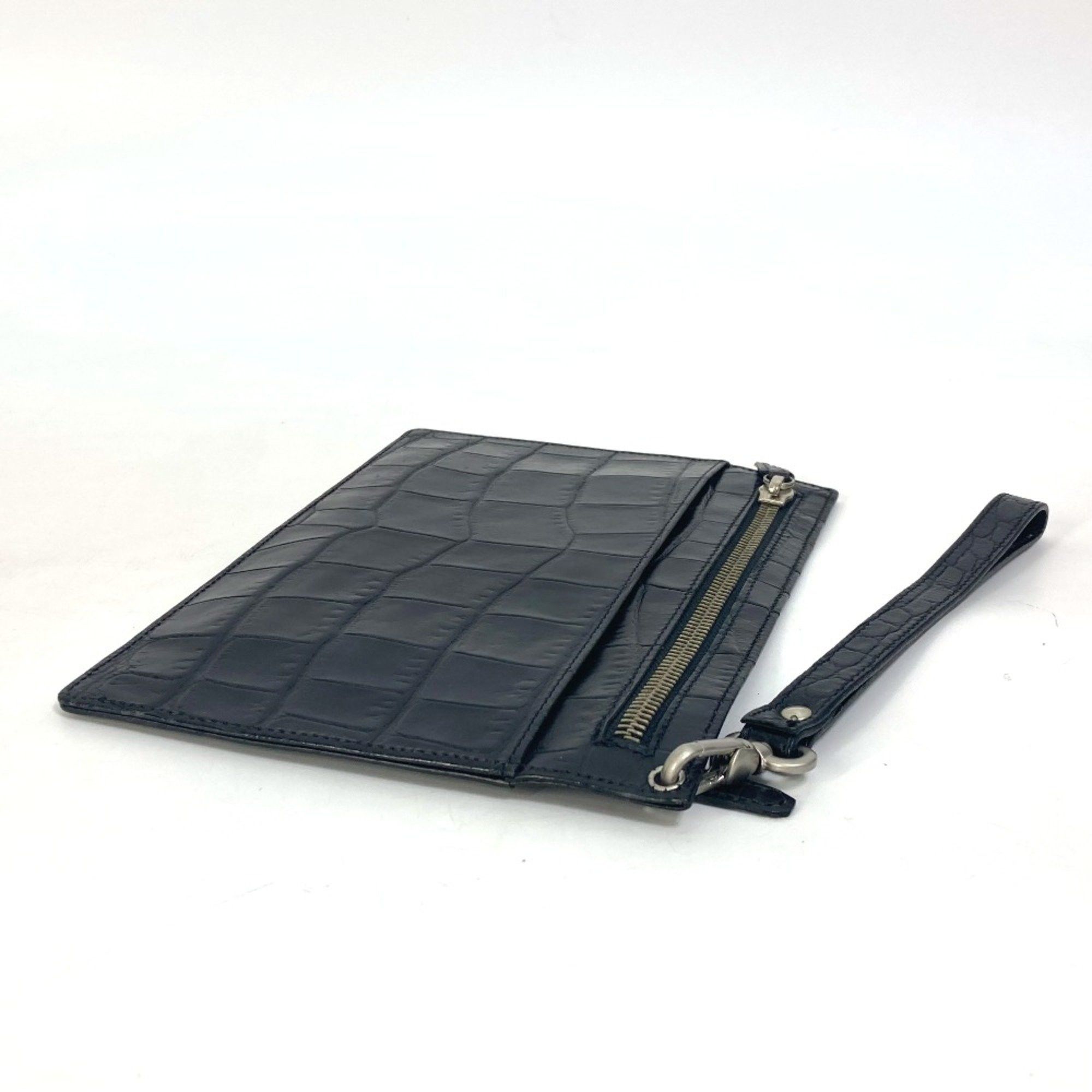 Versace Versace Pouch bag with strap Clutch bag Black Size ONE SIZE - 4 Thumbnail