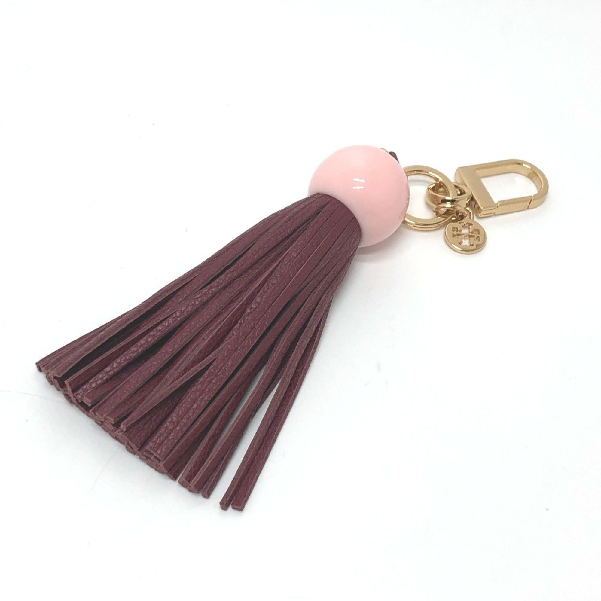 Tory Burch Tory Burch Key Holder Tassel Bag Charm wine-red Size ONE SIZE - 7 Thumbnail