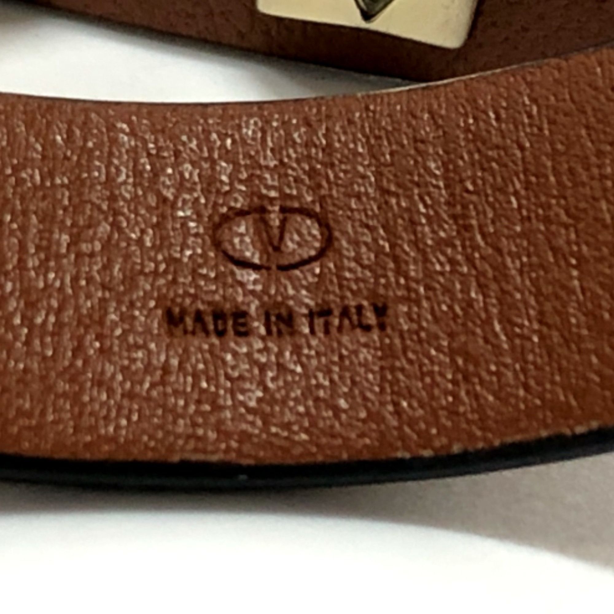 Valentino Valentino Pets Lead Brown GoldHardware/Gold studs Size ONE SIZE - 7 Thumbnail