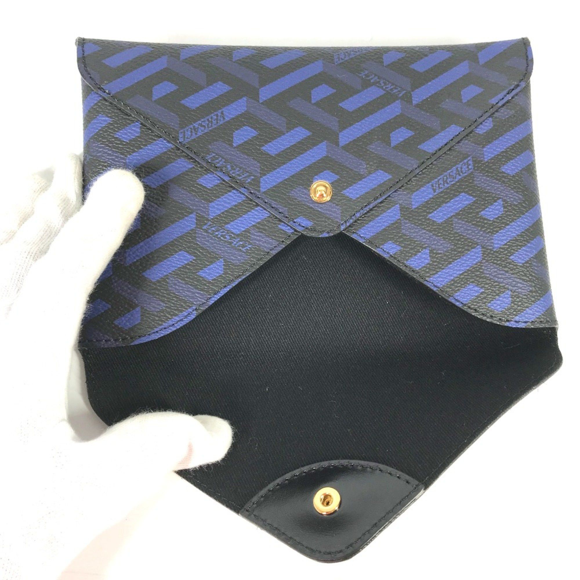 Versace Versace clutch bag bag Pouch blue Black Size ONE SIZE - 7 Thumbnail