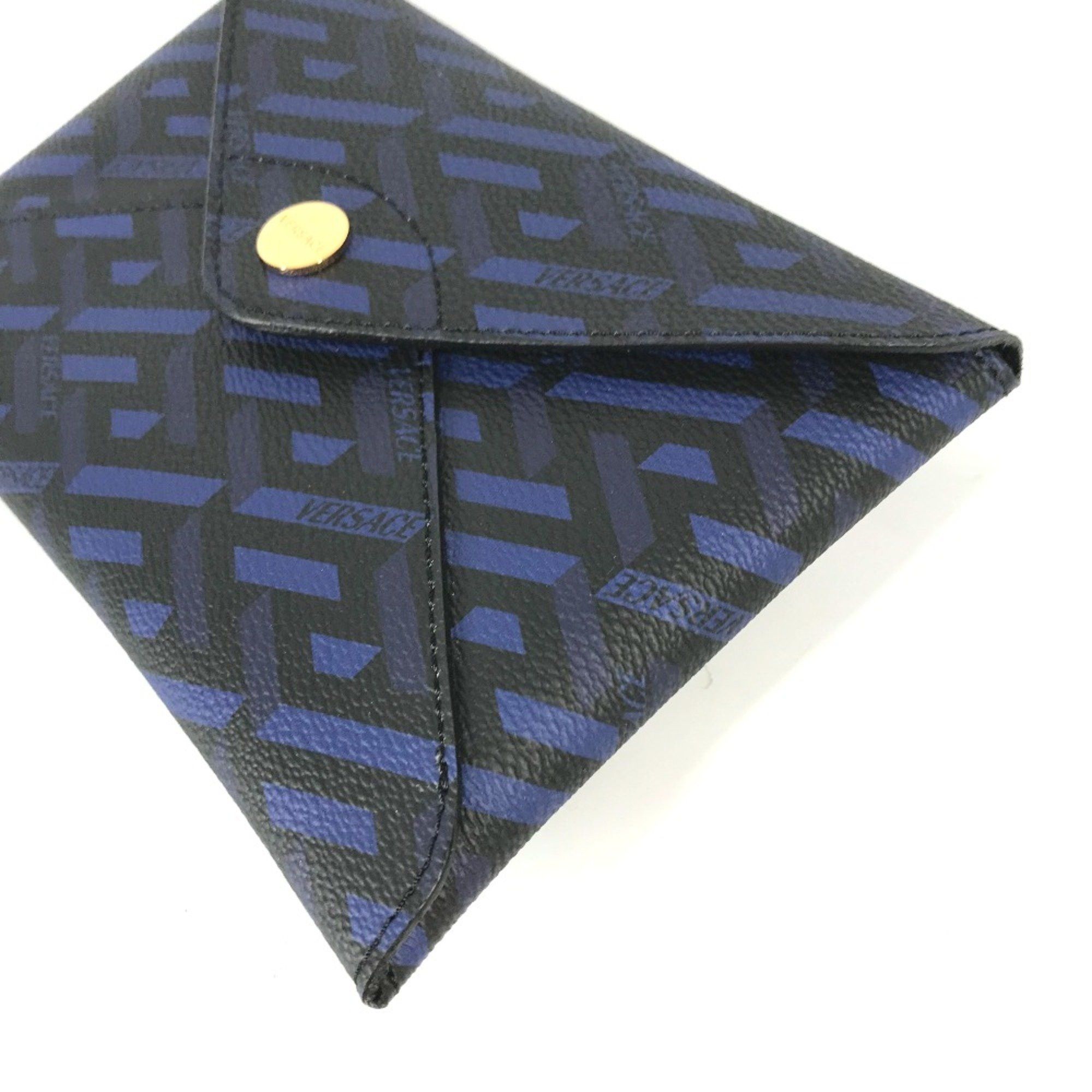 Versace Versace clutch bag bag Pouch blue Black Size ONE SIZE - 3 Thumbnail