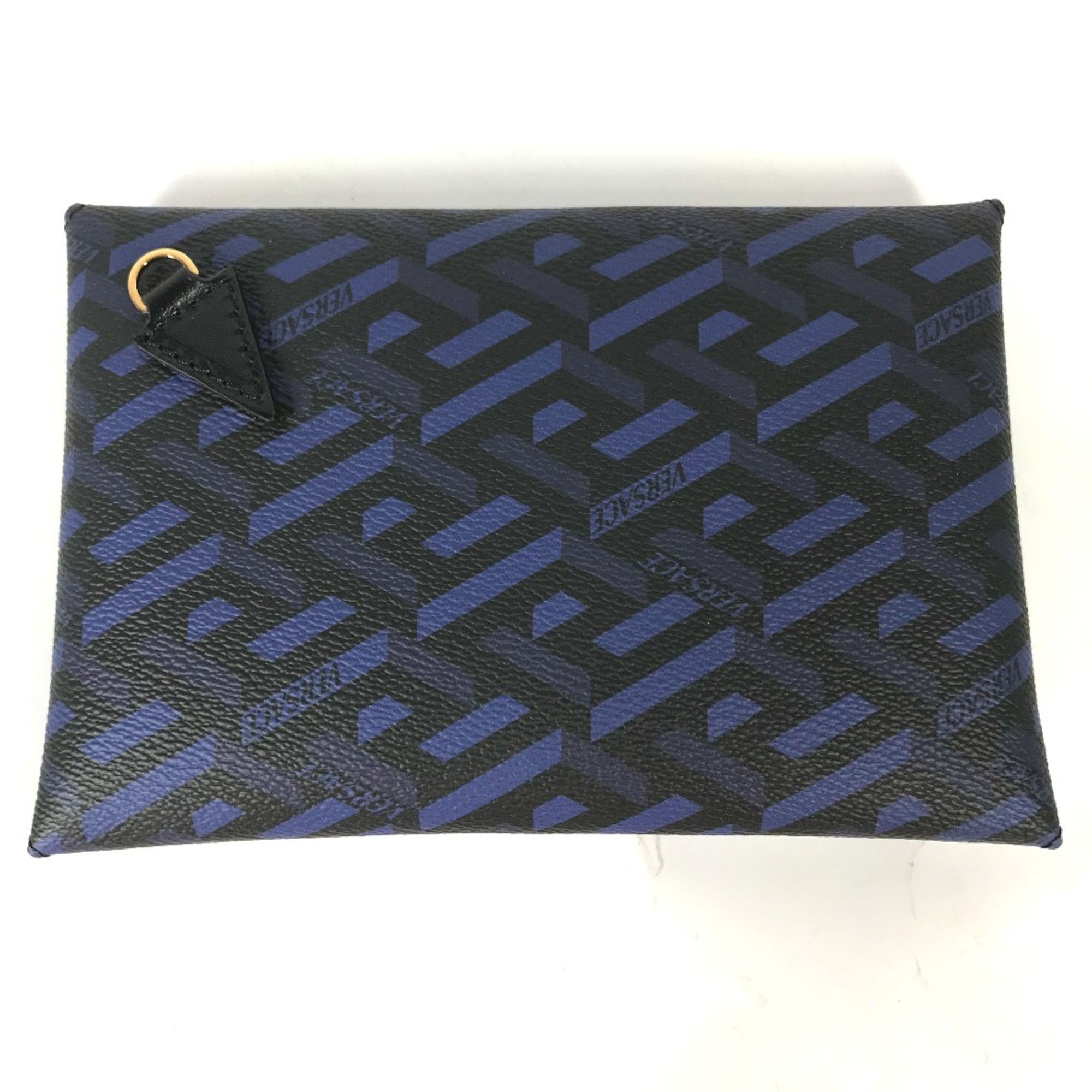 Versace Versace clutch bag bag Pouch blue Black Size ONE SIZE - 5 Thumbnail