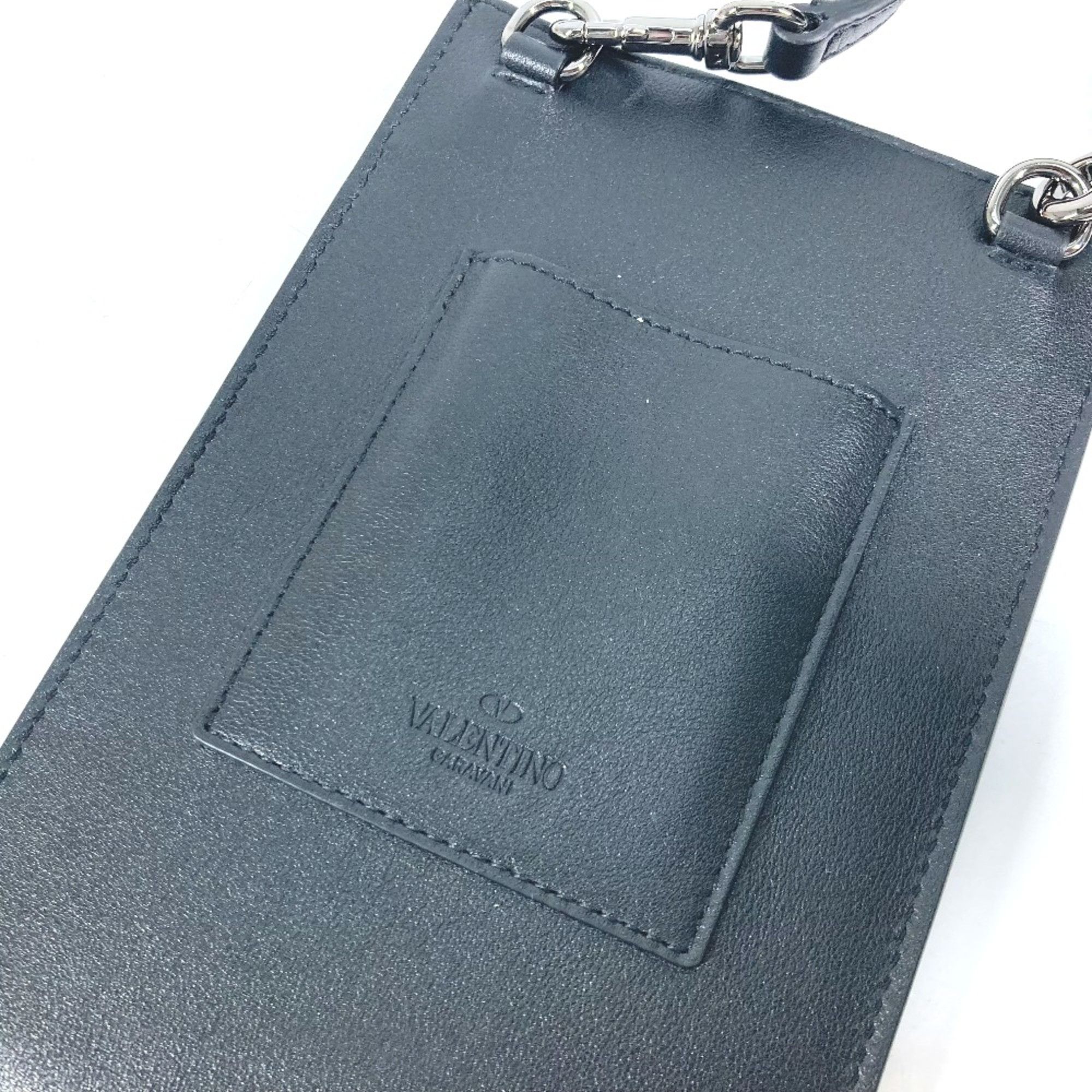 Valentino Valentino Bag Crossbody Pochette Studs Shoulder Bag Black Size ONE SIZE - 7 Thumbnail