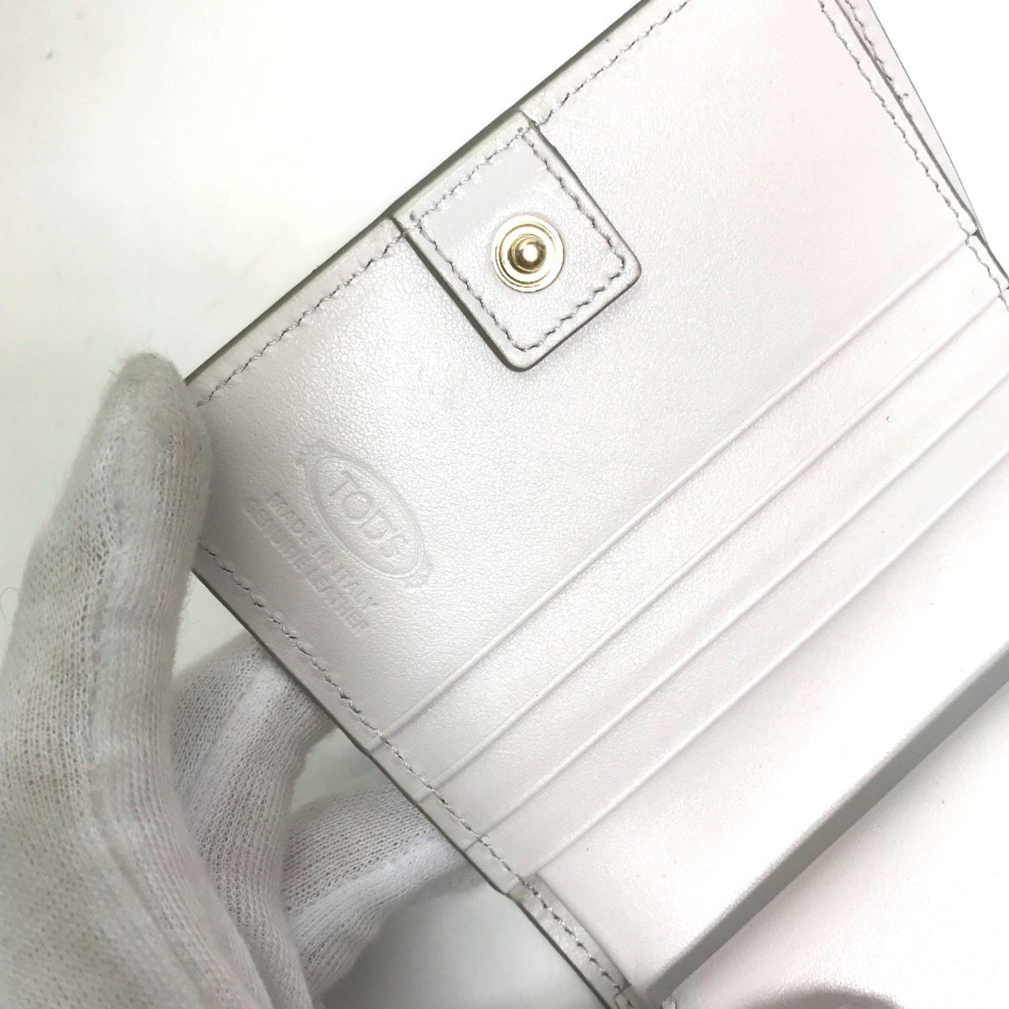 Tod's Tods logo Folded wallet Gray Based Size ONE SIZE - 8 Thumbnail