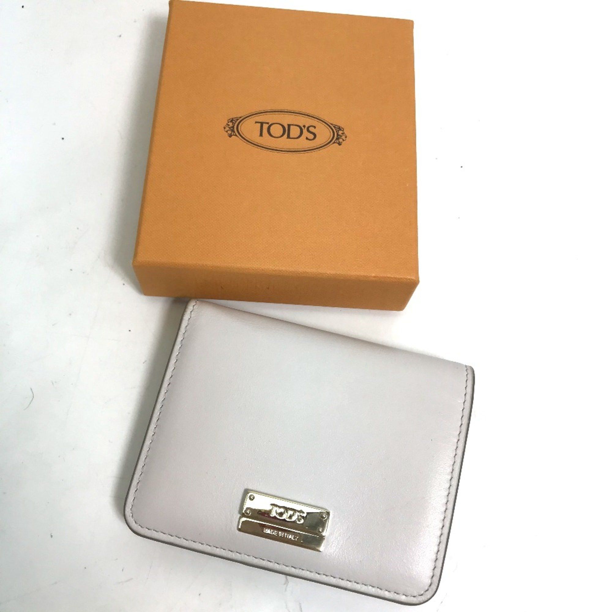 Tod's Tods logo Folded wallet Gray Based Size ONE SIZE - 4 Thumbnail