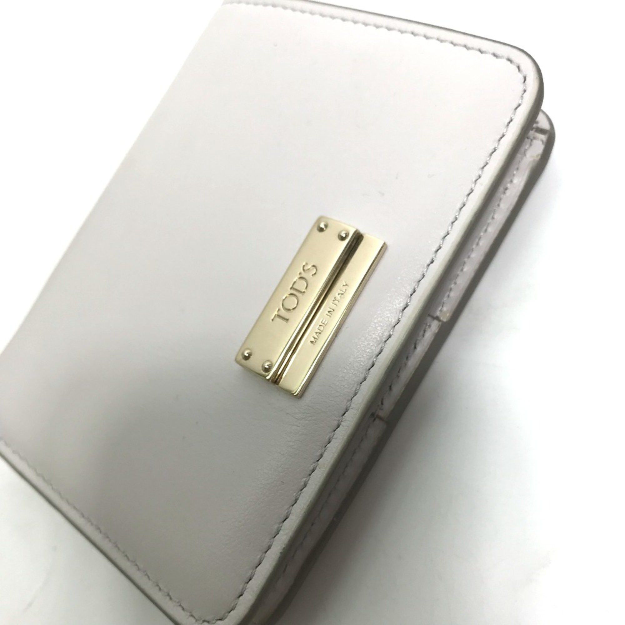 Tod's Tods logo Folded wallet Gray Based Size ONE SIZE - 6 Thumbnail