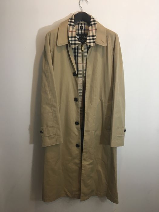 Burberry-gosha x burberry reconstructed car clearance coat