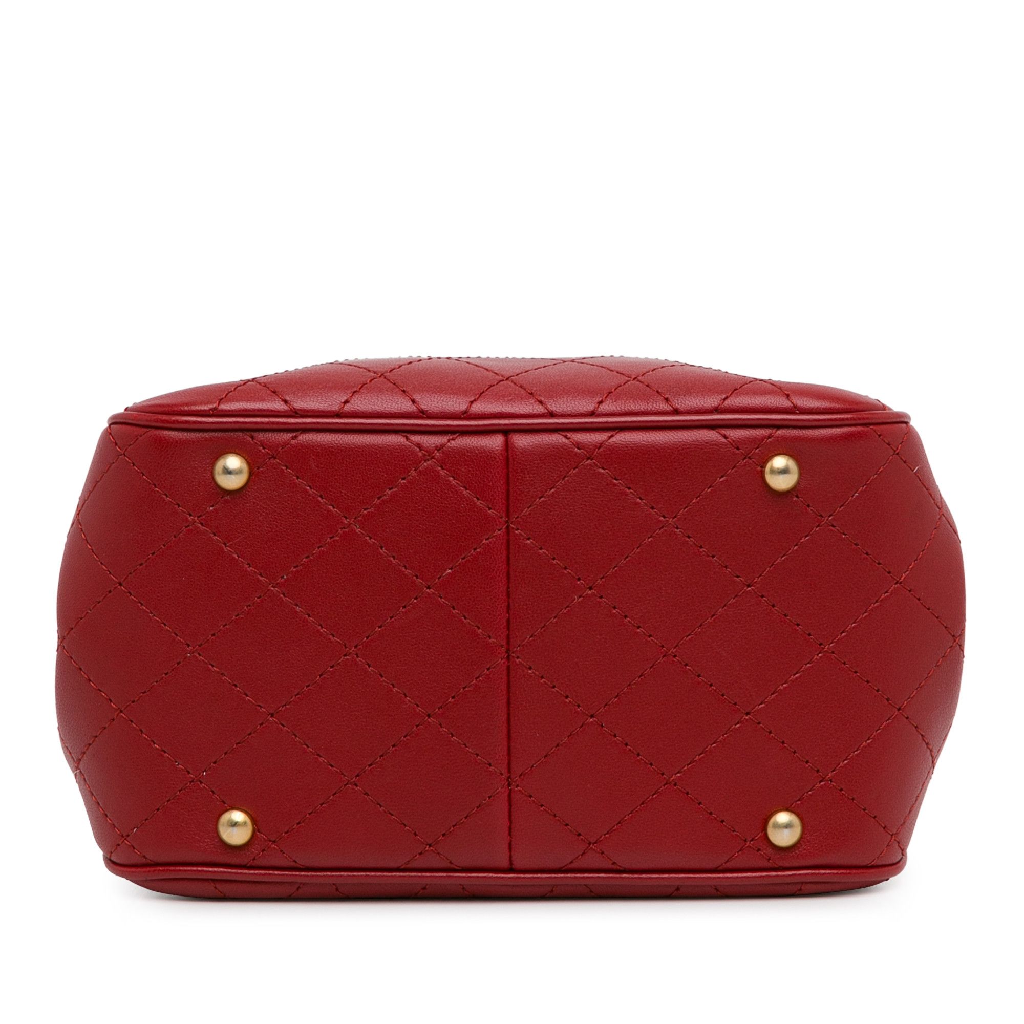 Chanel Chanel Small Stitched Calfskin Egyptian Amulet Drawstring Bucket Bag Size ONE SIZE - 4 Thumbnail