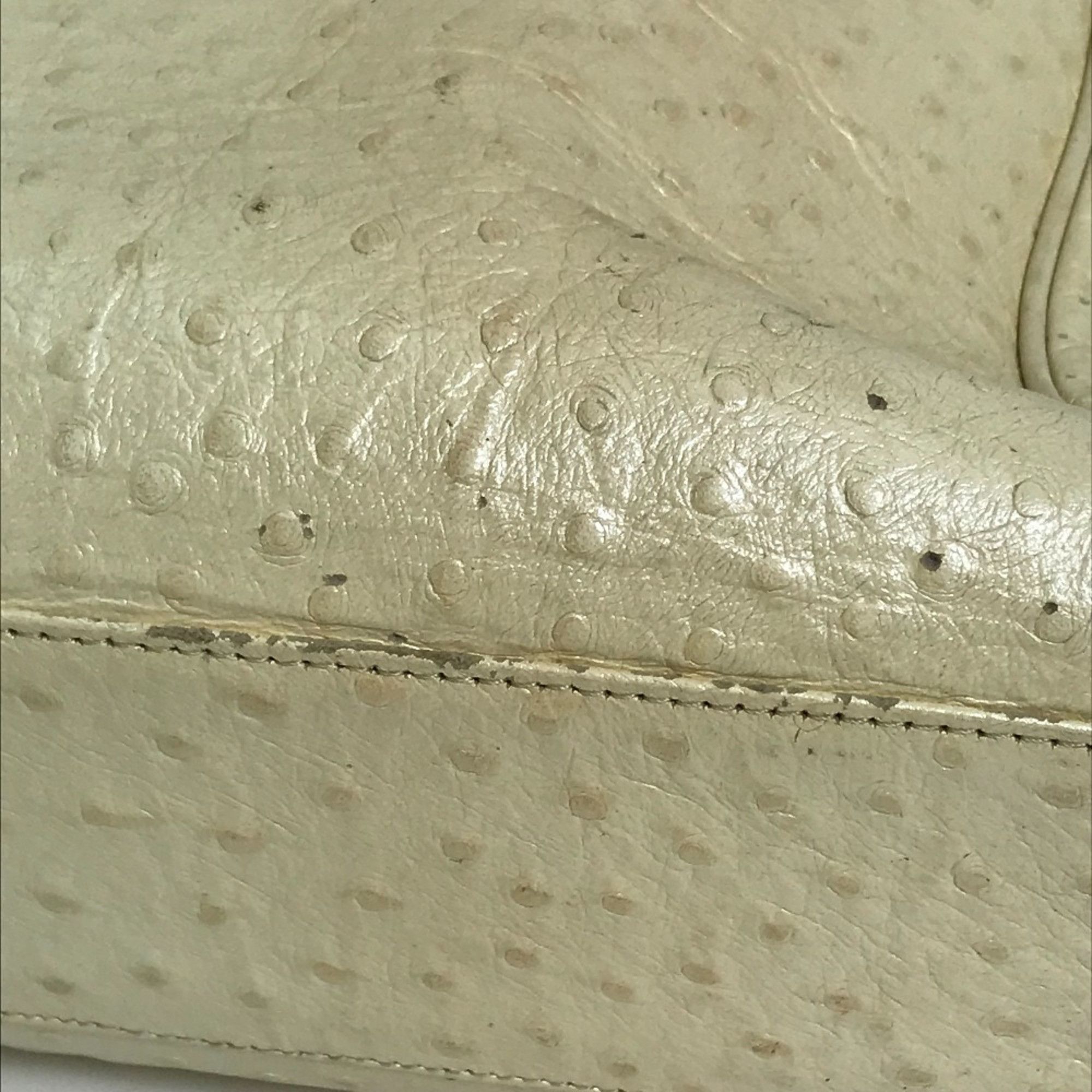 Versace Versace bag embossed Shoulder Bag Beige Size ONE SIZE - 8 Thumbnail