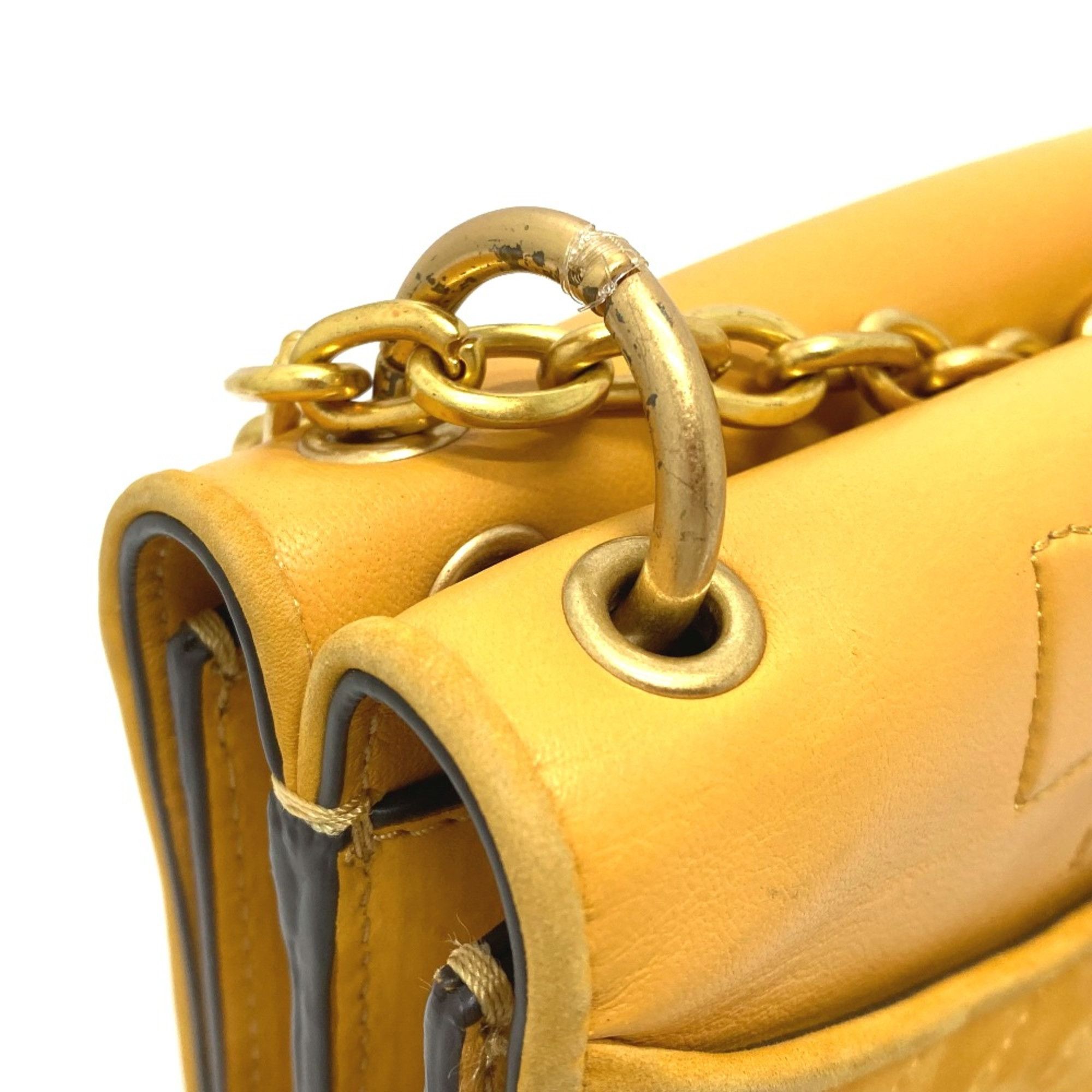 Tory Burch Tory Burch logo Bag Chain Pochette Shoulder Bag yellow Size ONE SIZE - 7 Thumbnail