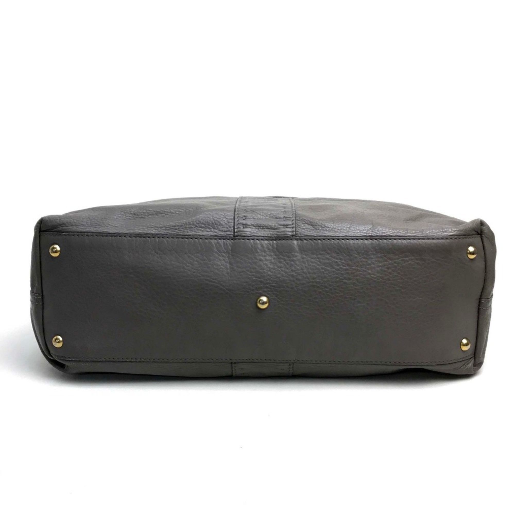 Yves Saint Laurent Yves Saint Laurent reversible Bag Shoulder Bag Tote Bag Charcoal Gray Based WhiteBased Size ONE SIZE - 3 Thumbnail