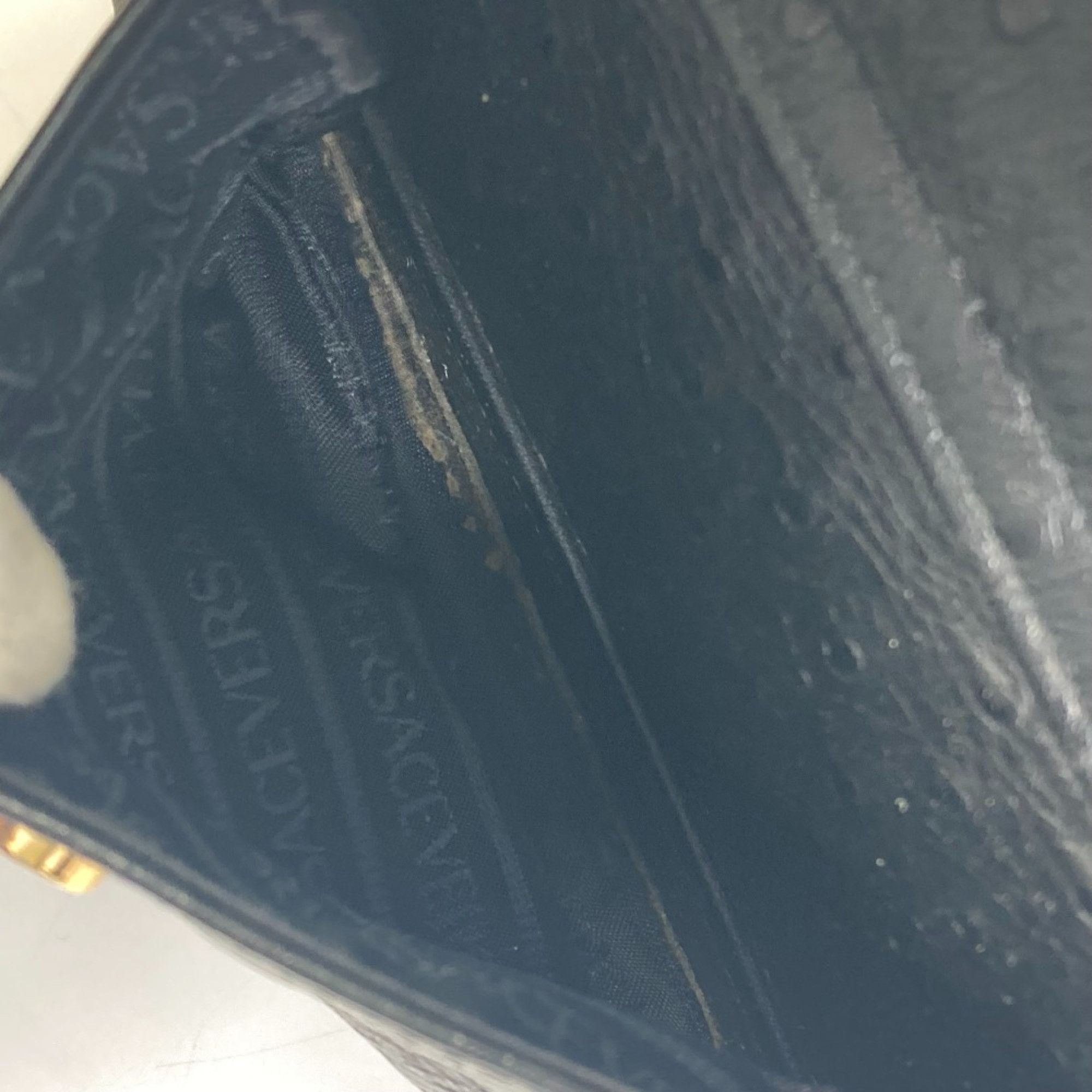 Versace Versace Sunburst Backpack Black GoldHardware Size ONE SIZE - 12 Thumbnail