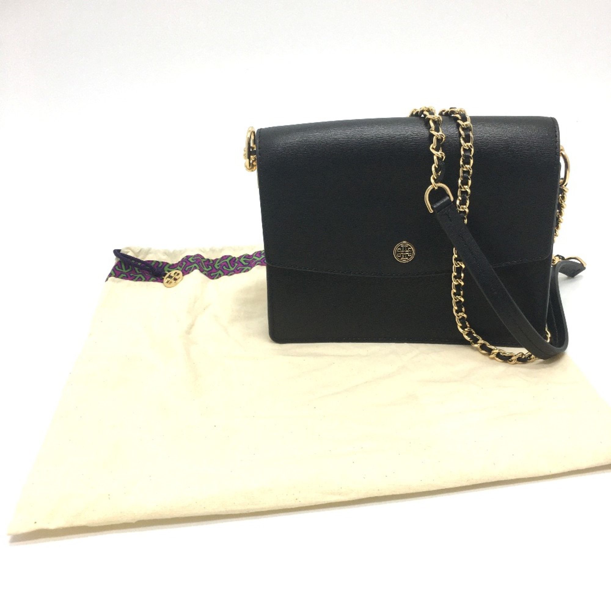 Tory Burch Tory Burch logo Bag Shoulder Bag Black Size ONE SIZE - 13 Thumbnail