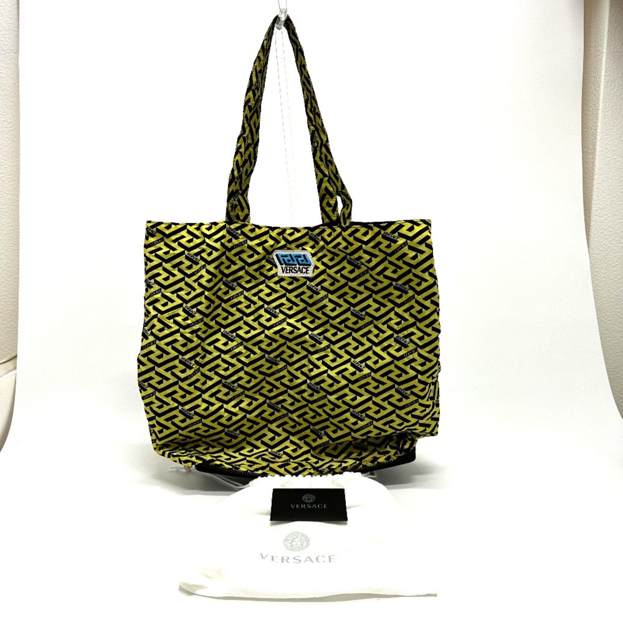 Versace Versace bag eco bag Shoulder Bag Shoulder Bag Tote Bag blue yellow Size ONE SIZE - 13 Thumbnail