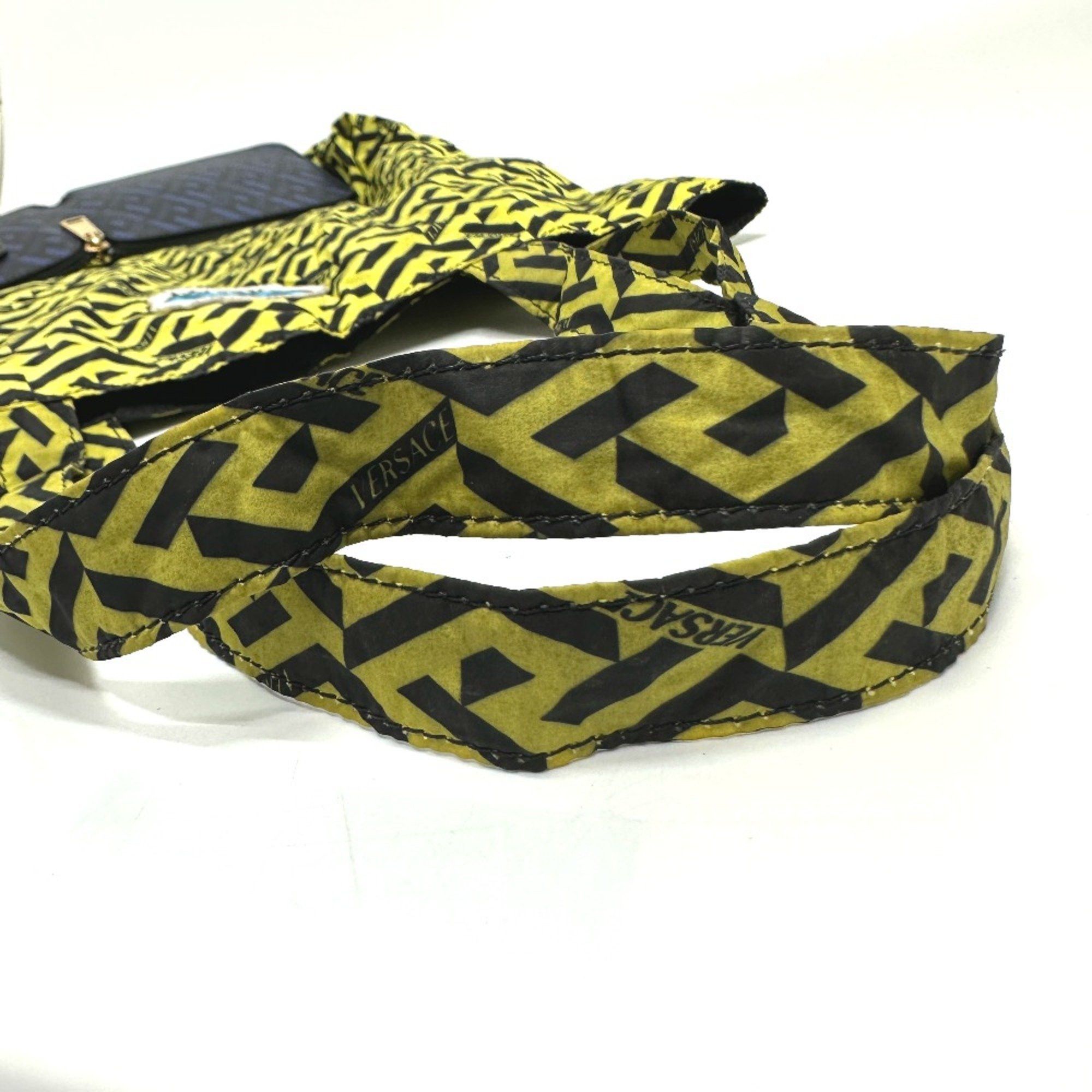 Versace Versace bag eco bag Shoulder Bag Shoulder Bag Tote Bag blue yellow Size ONE SIZE - 6 Thumbnail