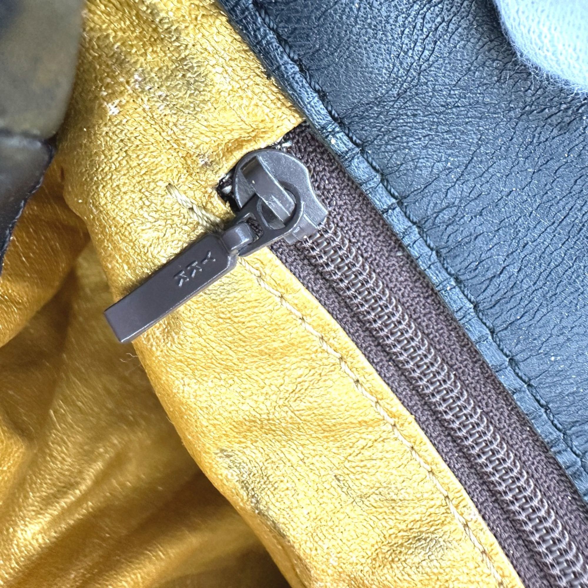 Versace Versace vintage Shoulder Shoulder Bag yellow Black Size ONE SIZE - 12 Thumbnail