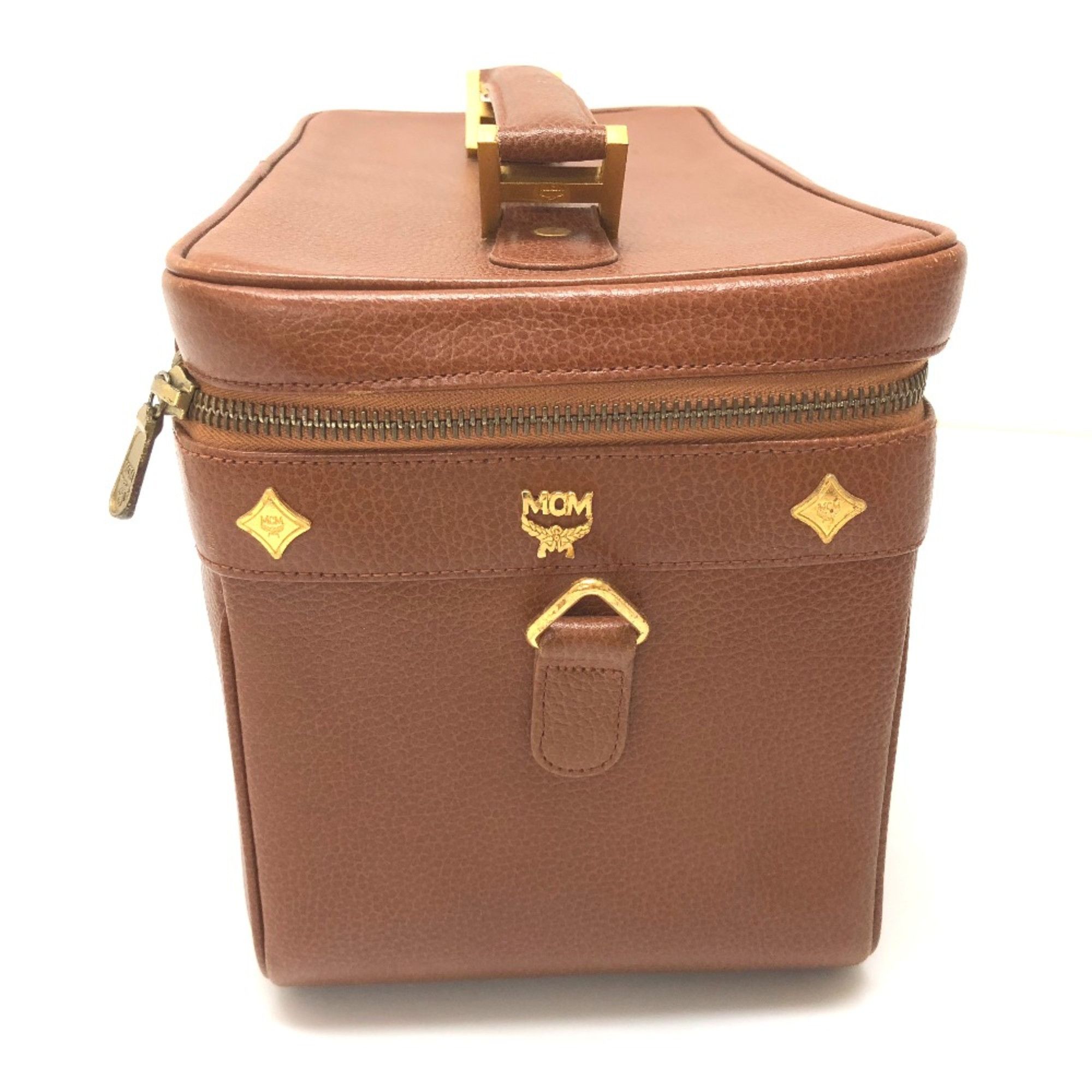 MCM MCM 2WAY Shoulder Bag Hand Bag Brown Size ONE SIZE - 3 Thumbnail