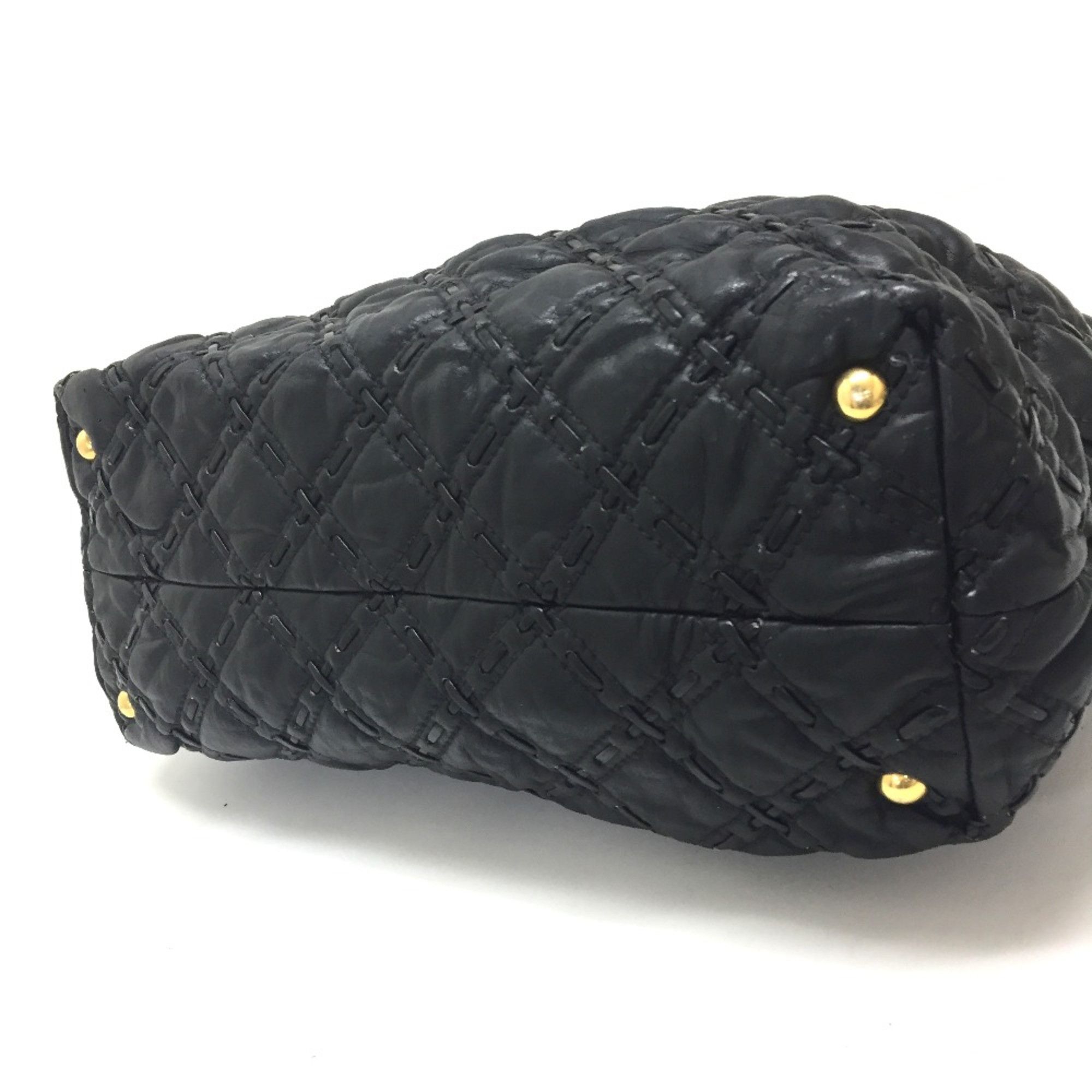 Miu Miu Miu Miu 2WAY Shoulder Bag Hand Bag Black GoldHardware Size ONE SIZE - 10 Thumbnail