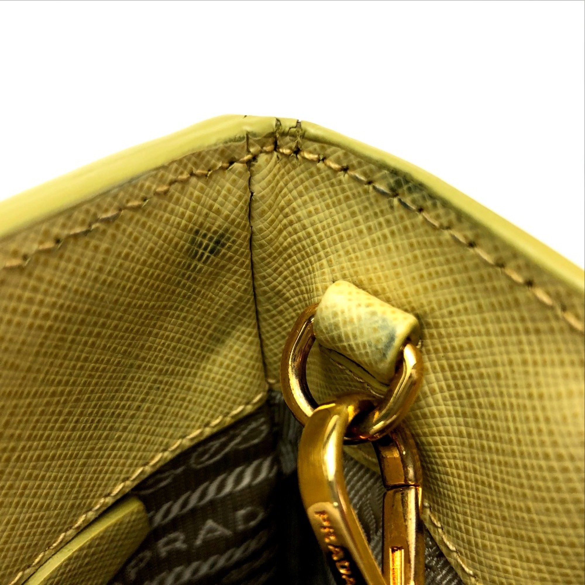 Prada PRADA B2411M Bag 2WAY Hand Bag yellow Size ONE SIZE - 8 Thumbnail