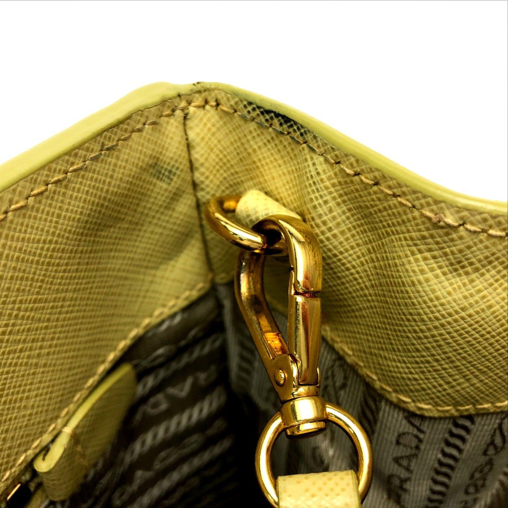 Prada PRADA B2411M Bag 2WAY Hand Bag yellow Size ONE SIZE - 7 Thumbnail