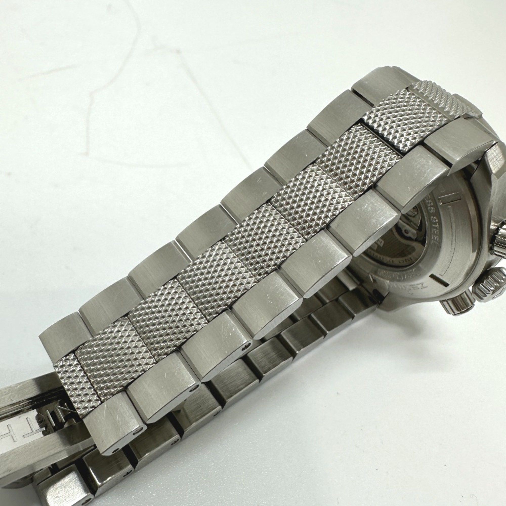 ZENITH Zenith 03.0516.4021 Open El-Primero Back scale Automatic Wristwatch Silver Size ONE SIZE - 11 Thumbnail