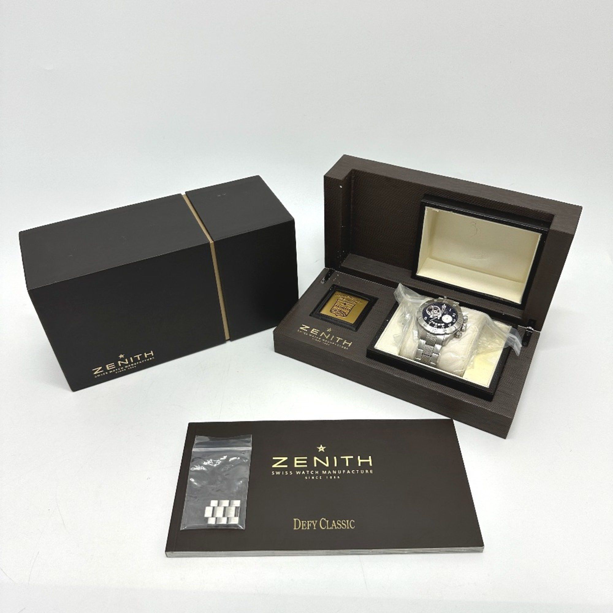 ZENITH Zenith 03.0516.4021 Open El-Primero Back scale Automatic Wristwatch Silver Size ONE SIZE - 16 Thumbnail