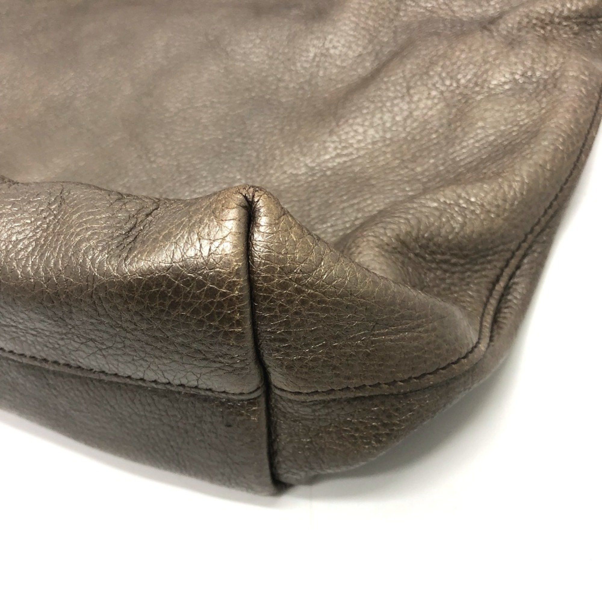 Prada PRADA logo Bag 2WAY Tote Bag Brown Size ONE SIZE - 4 Thumbnail