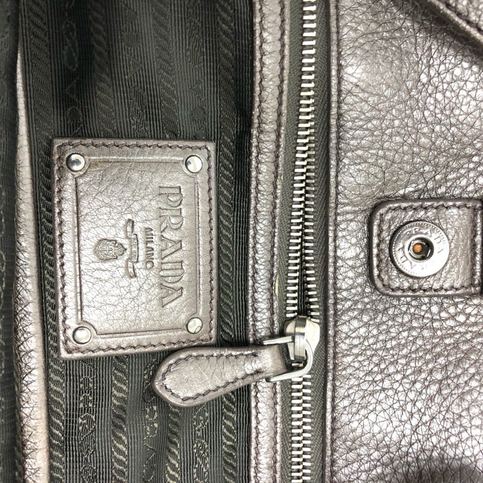 Prada PRADA logo Bag 2WAY Tote Bag Brown Size ONE SIZE - 11 Thumbnail
