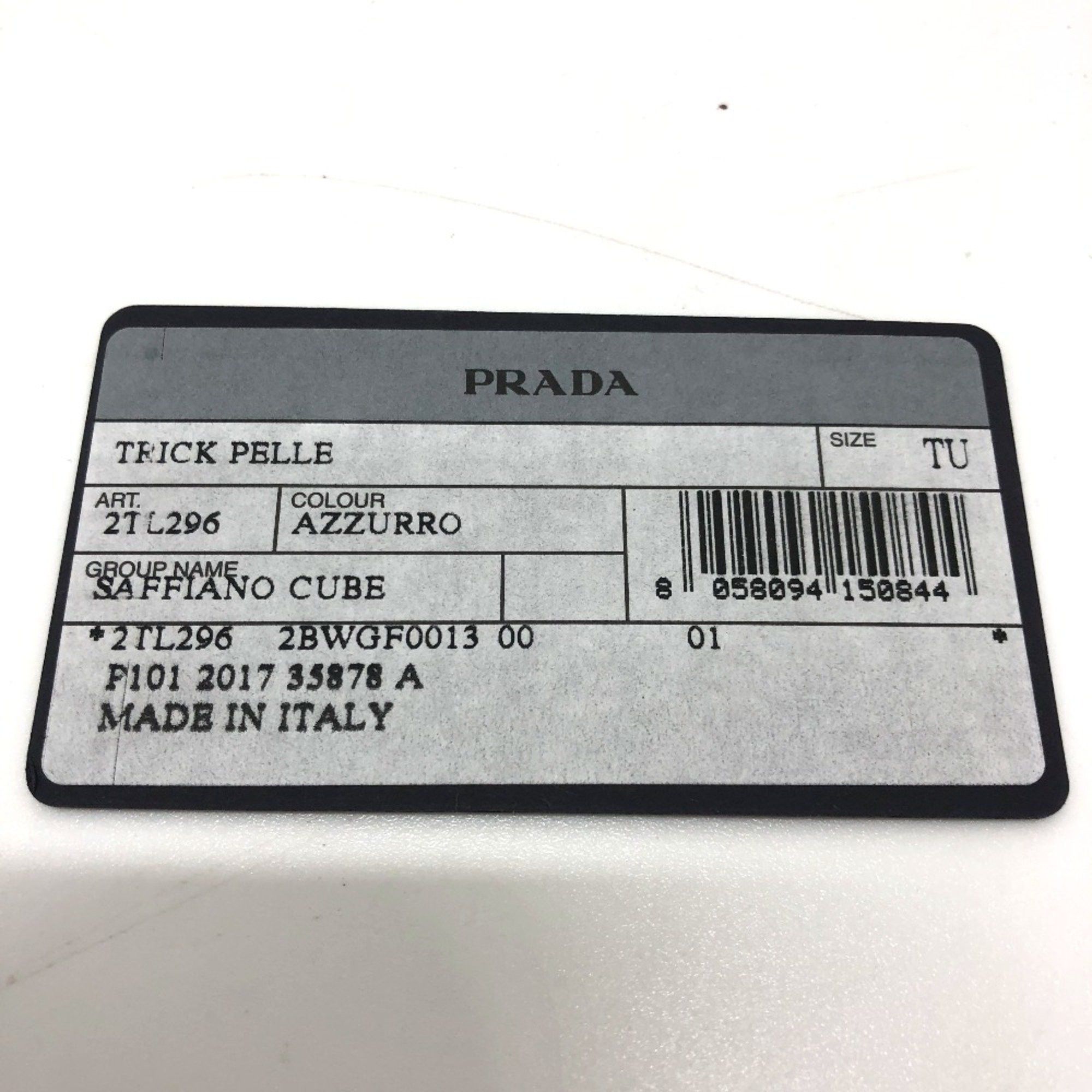 Prada PRADA 2TL296 key/key ring Fashion Accessories Key Holder White SilverHardware Size ONE SIZE - 9 Thumbnail