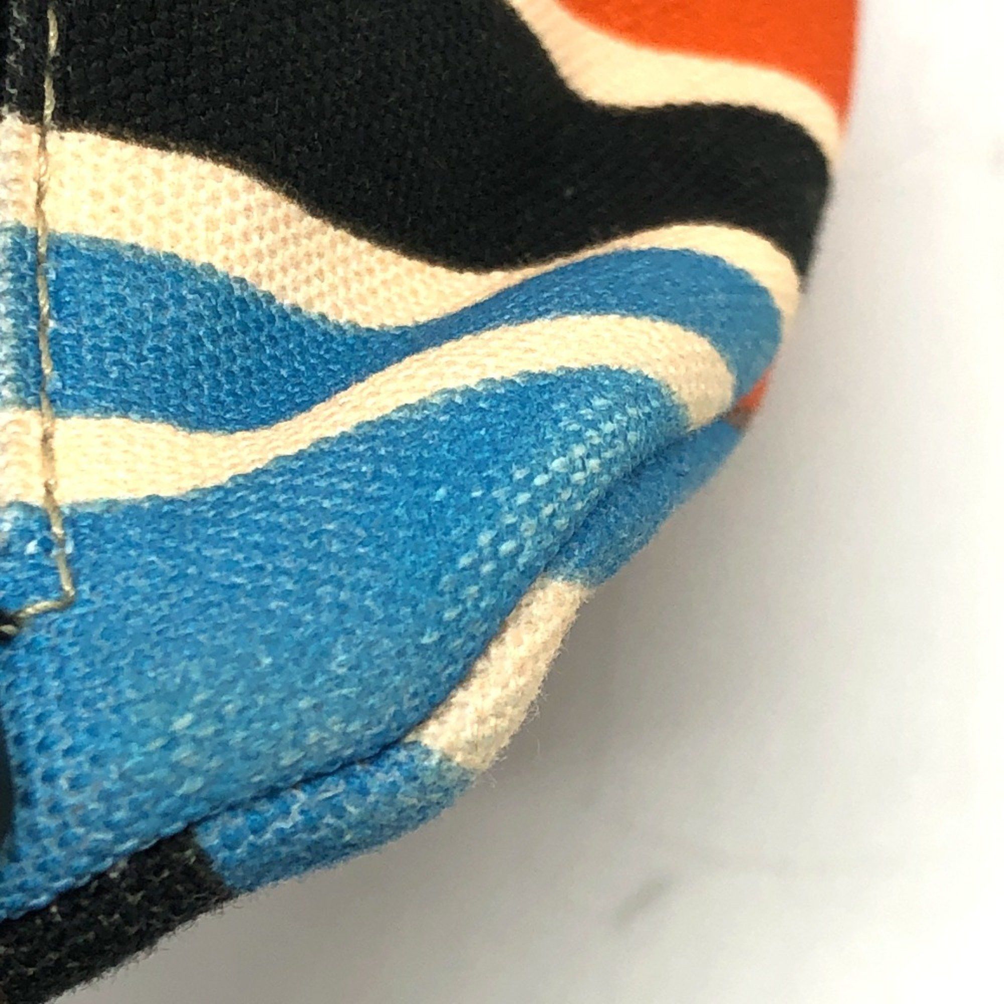 Prada PRADA 2NE053 Triangle logo Bag Pouch Orange x blue Size ONE SIZE - 12 Thumbnail