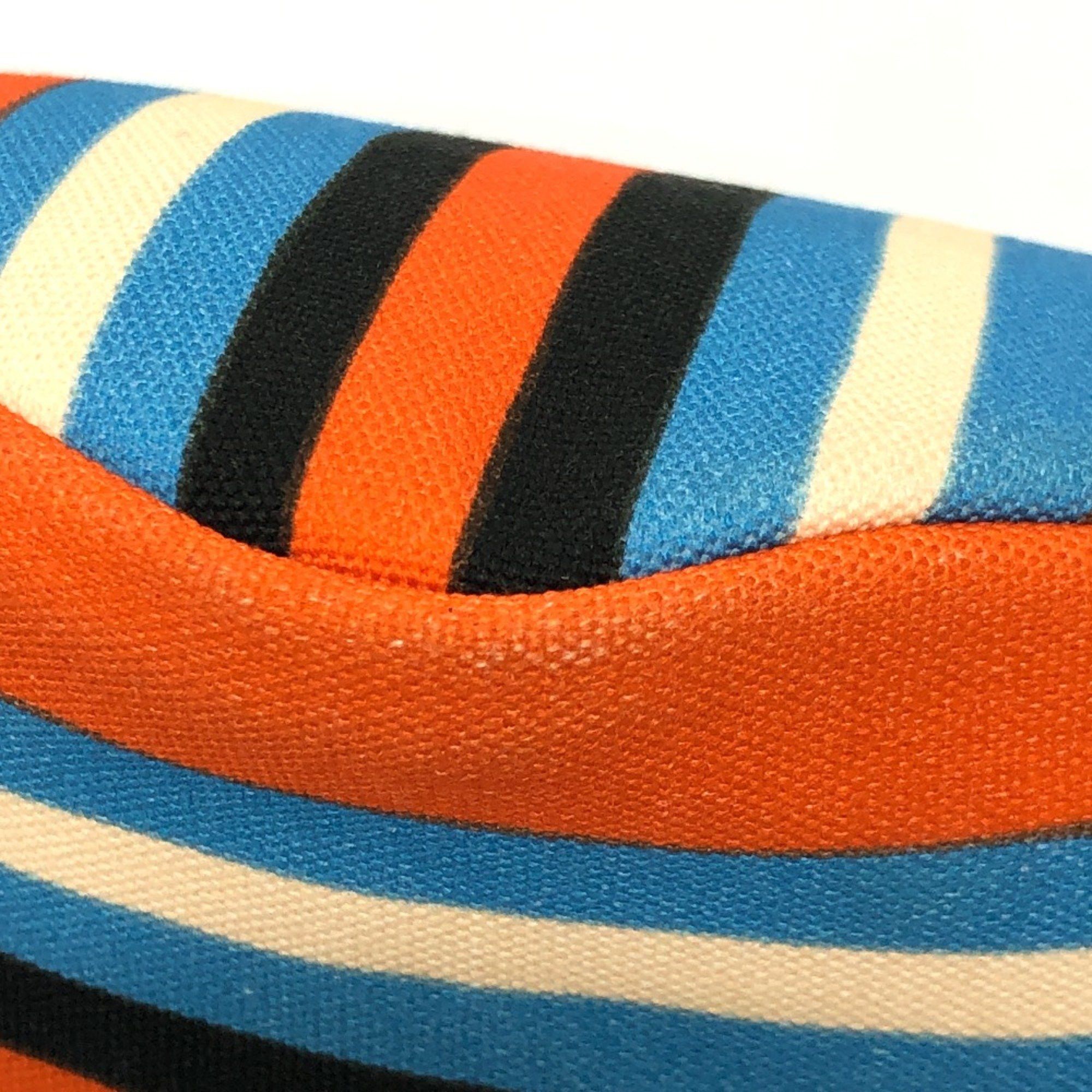 Prada PRADA 2NE053 Triangle logo Bag Pouch Orange x blue Size ONE SIZE - 7 Thumbnail