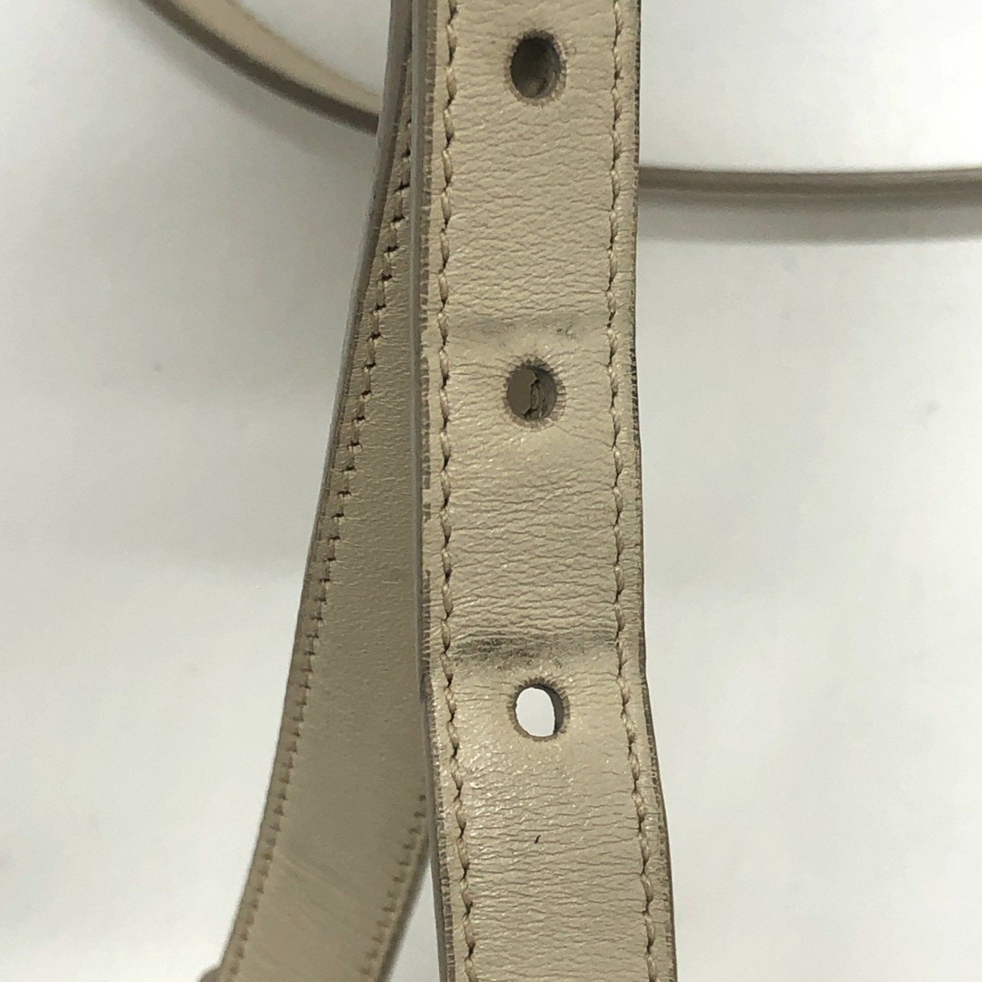 Prada PRADA BT0706 logo Bag Shoulder Bag Beige Size ONE SIZE - 9 Thumbnail