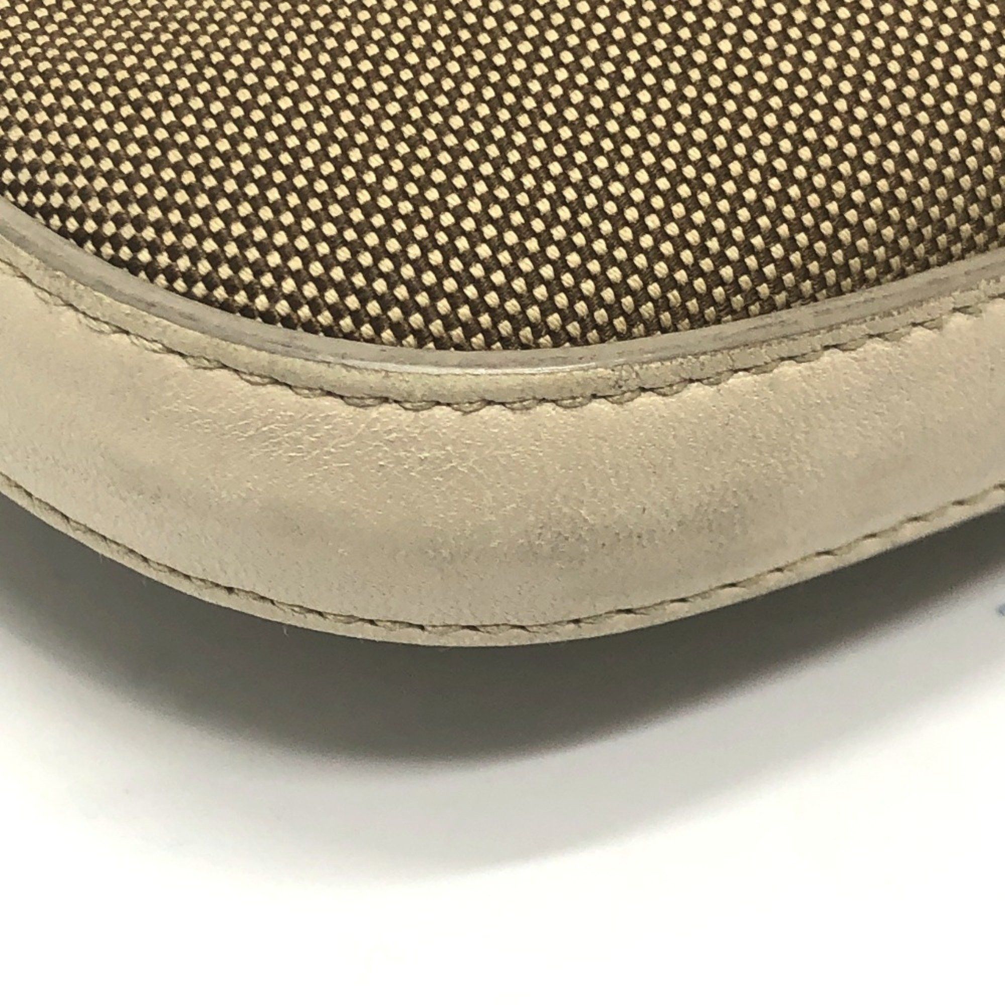 Prada PRADA BT0706 logo Bag Shoulder Bag Beige Size ONE SIZE - 6 Thumbnail