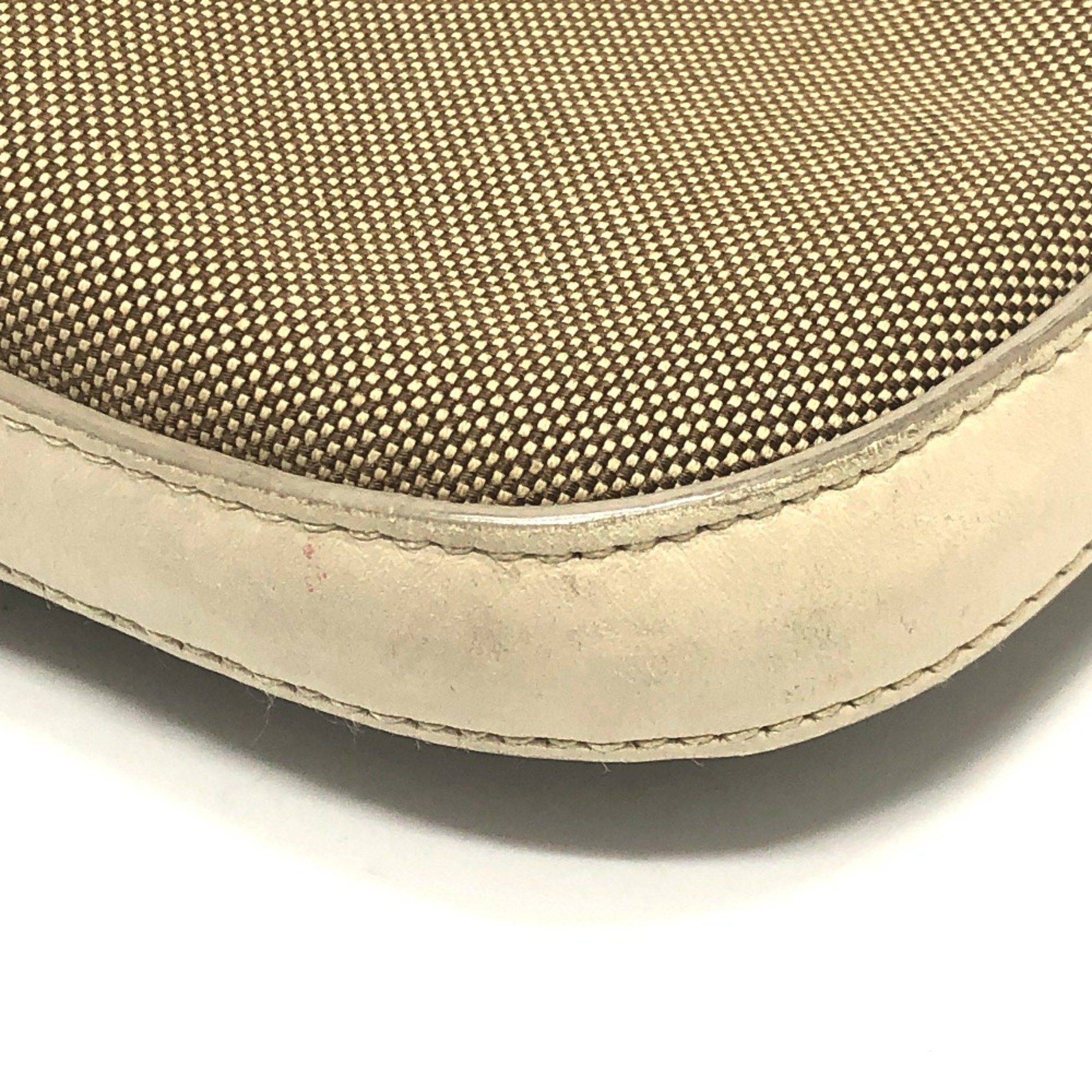 Prada PRADA BT0706 logo Bag Shoulder Bag Beige Size ONE SIZE - 7 Thumbnail