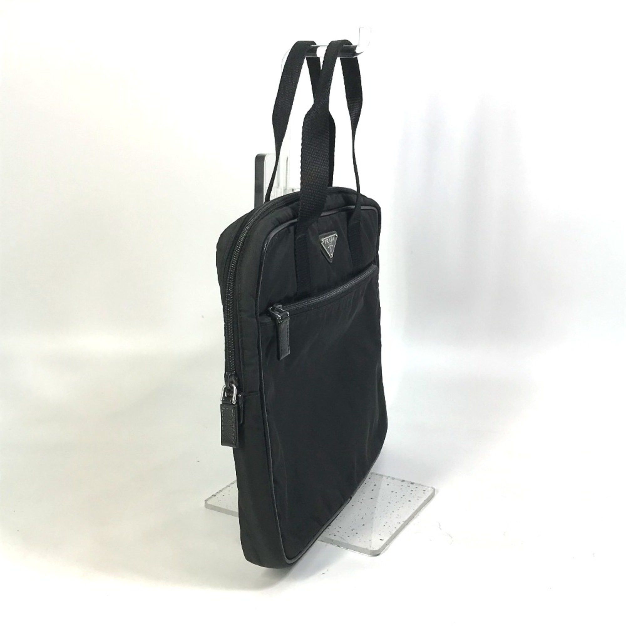 Prada PRADA Bag Hand Bag PC Back Computer Case Business bag Black Size ONE SIZE - 3 Thumbnail