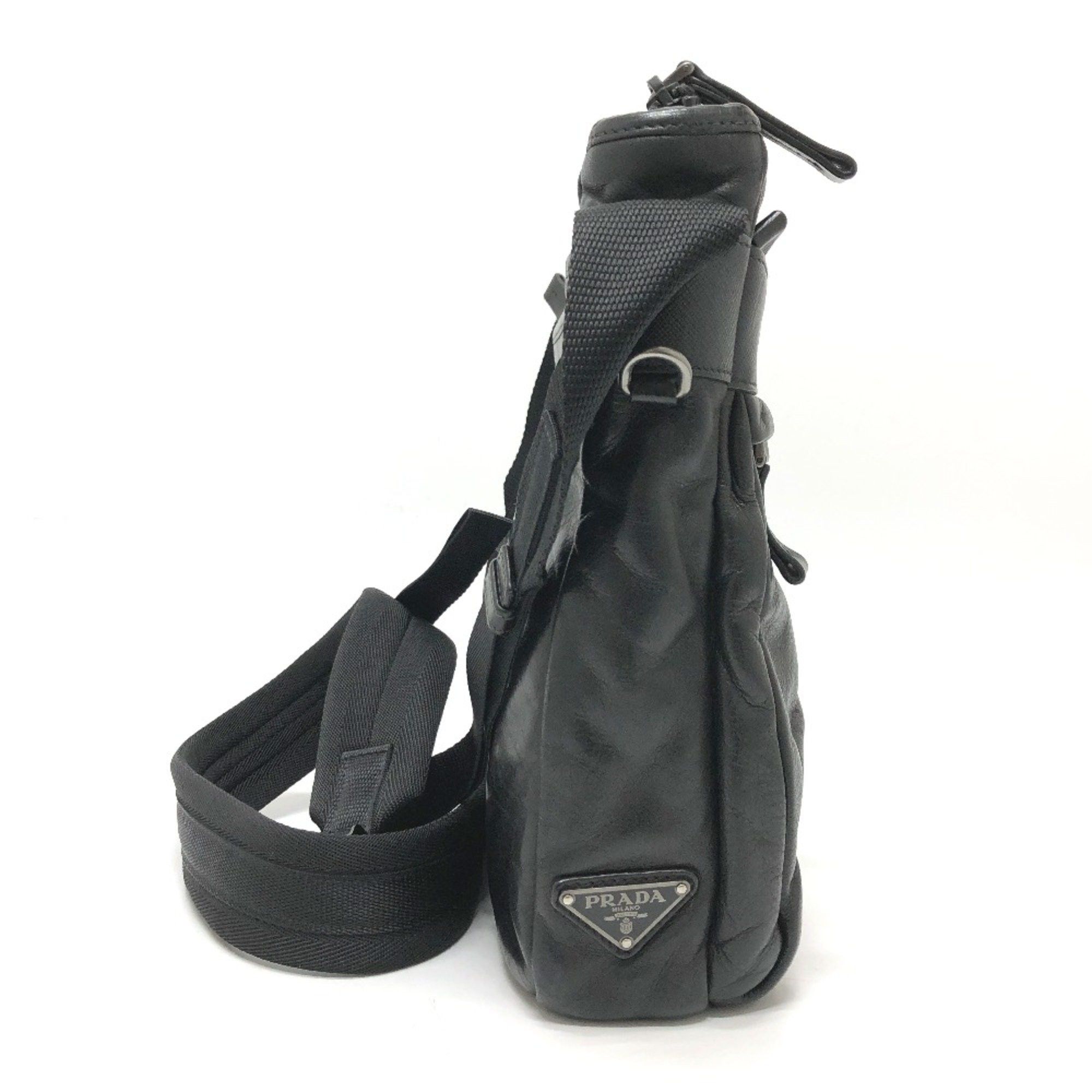 Prada PRADA 2VH022 Bag Shoulder bag Shoulder Bag Black SilverHardware Size ONE SIZE - 3 Thumbnail