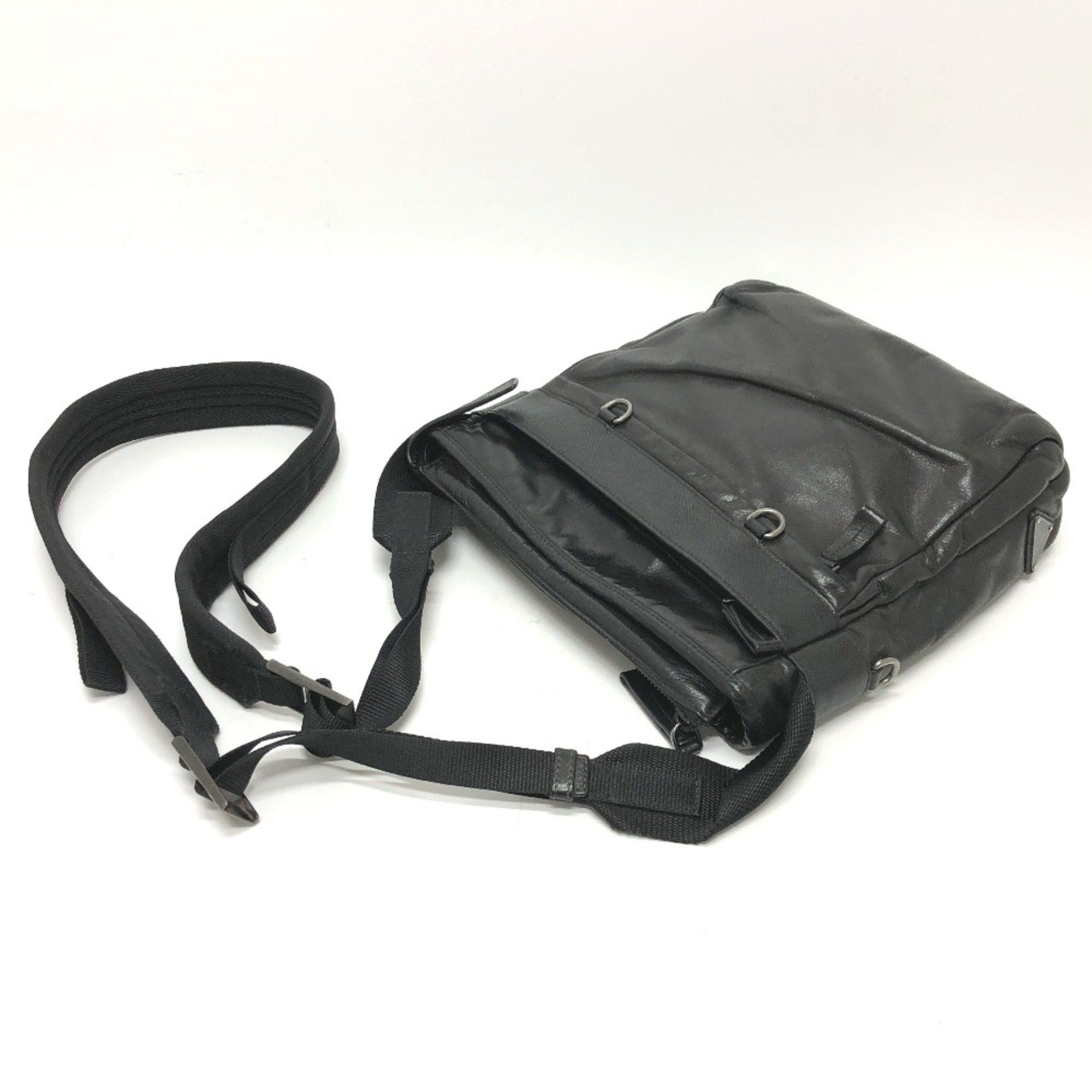 Prada PRADA 2VH022 Bag Shoulder bag Shoulder Bag Black SilverHardware Size ONE SIZE - 9 Thumbnail