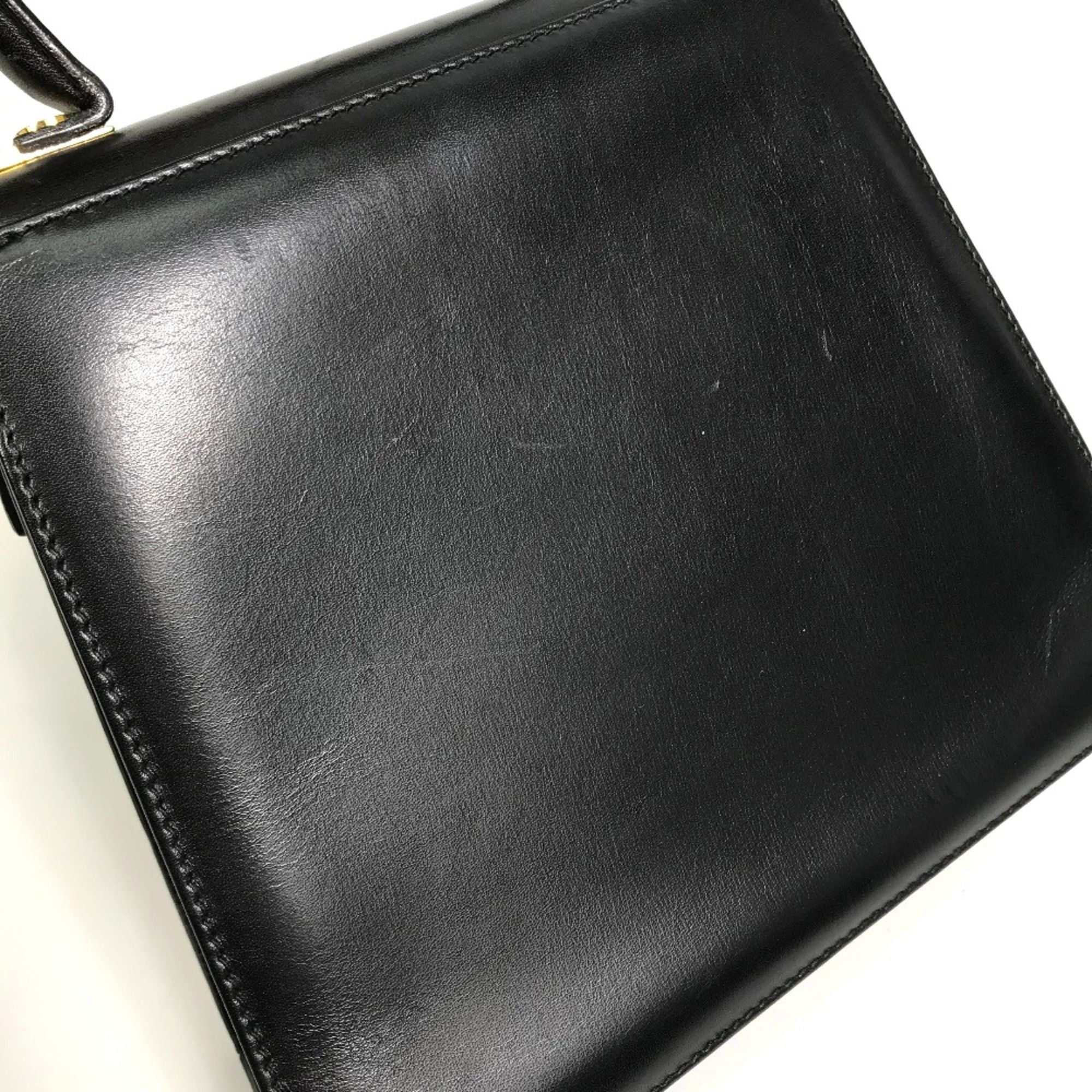 Salvatore Ferragamo Salvatore Ferragamo Shoulder 2WAY Shoulder Bag Shoulder Bag Black GoldHardware Size ONE SIZE - 8 Thumbnail
