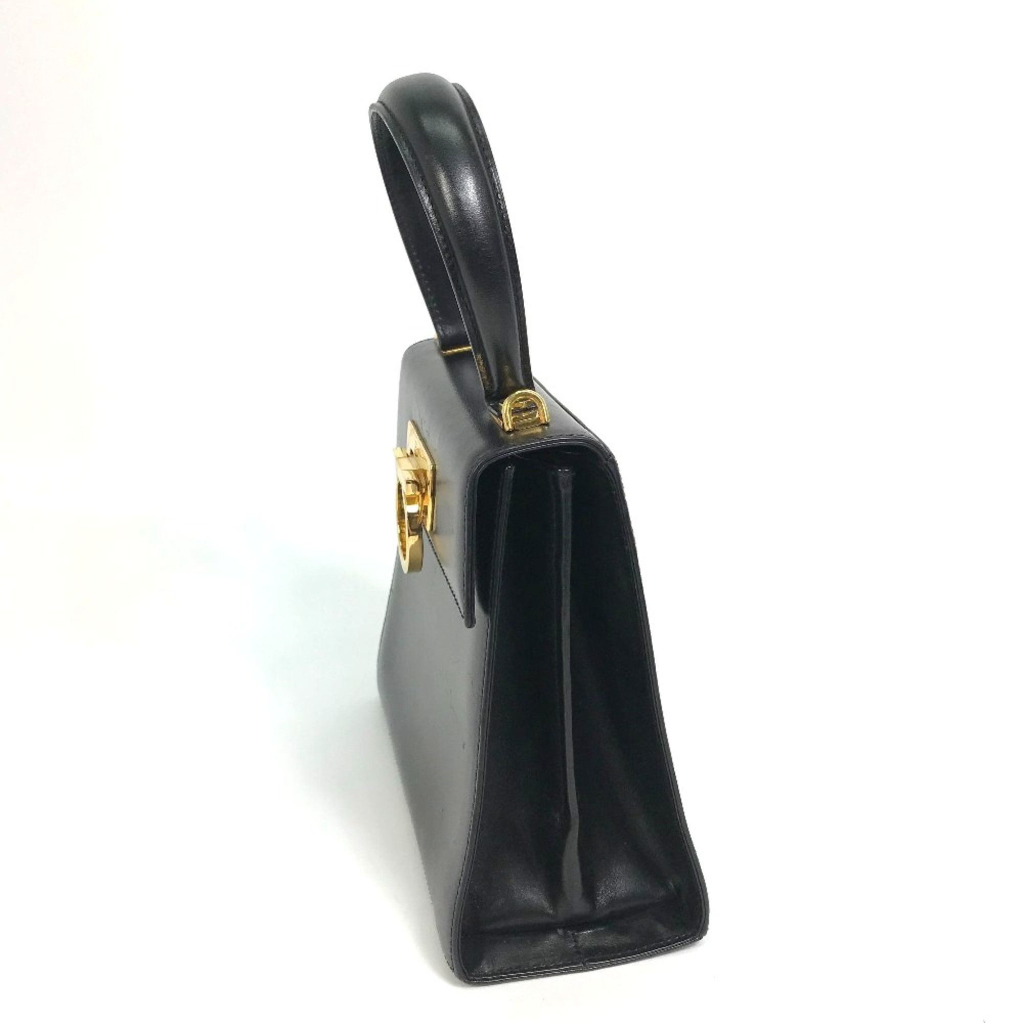 Salvatore Ferragamo Salvatore Ferragamo Shoulder 2WAY Shoulder Bag Shoulder Bag Black GoldHardware Size ONE SIZE - 3 Thumbnail
