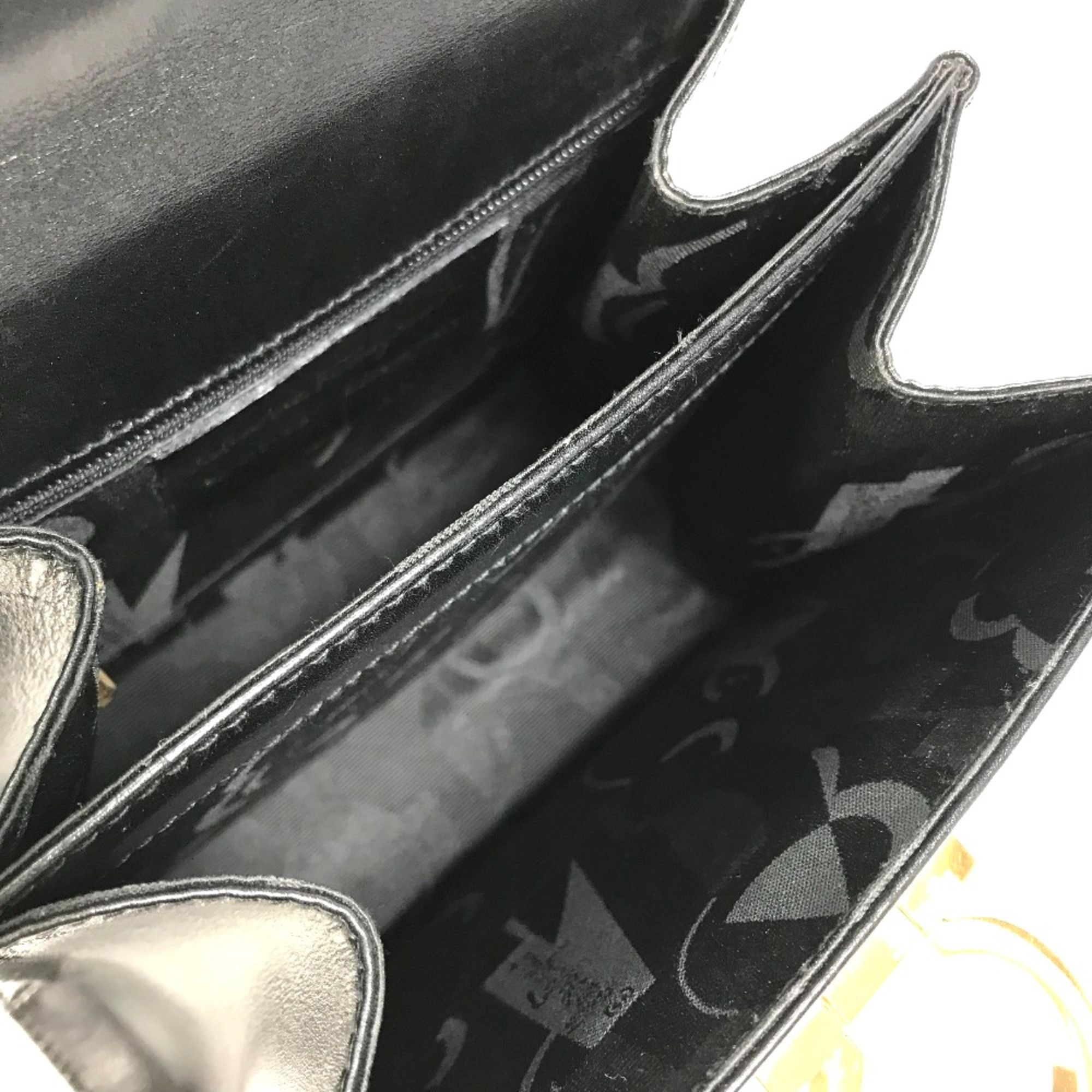 Salvatore Ferragamo Salvatore Ferragamo Shoulder 2WAY Shoulder Bag Shoulder Bag Black GoldHardware Size ONE SIZE - 13 Thumbnail