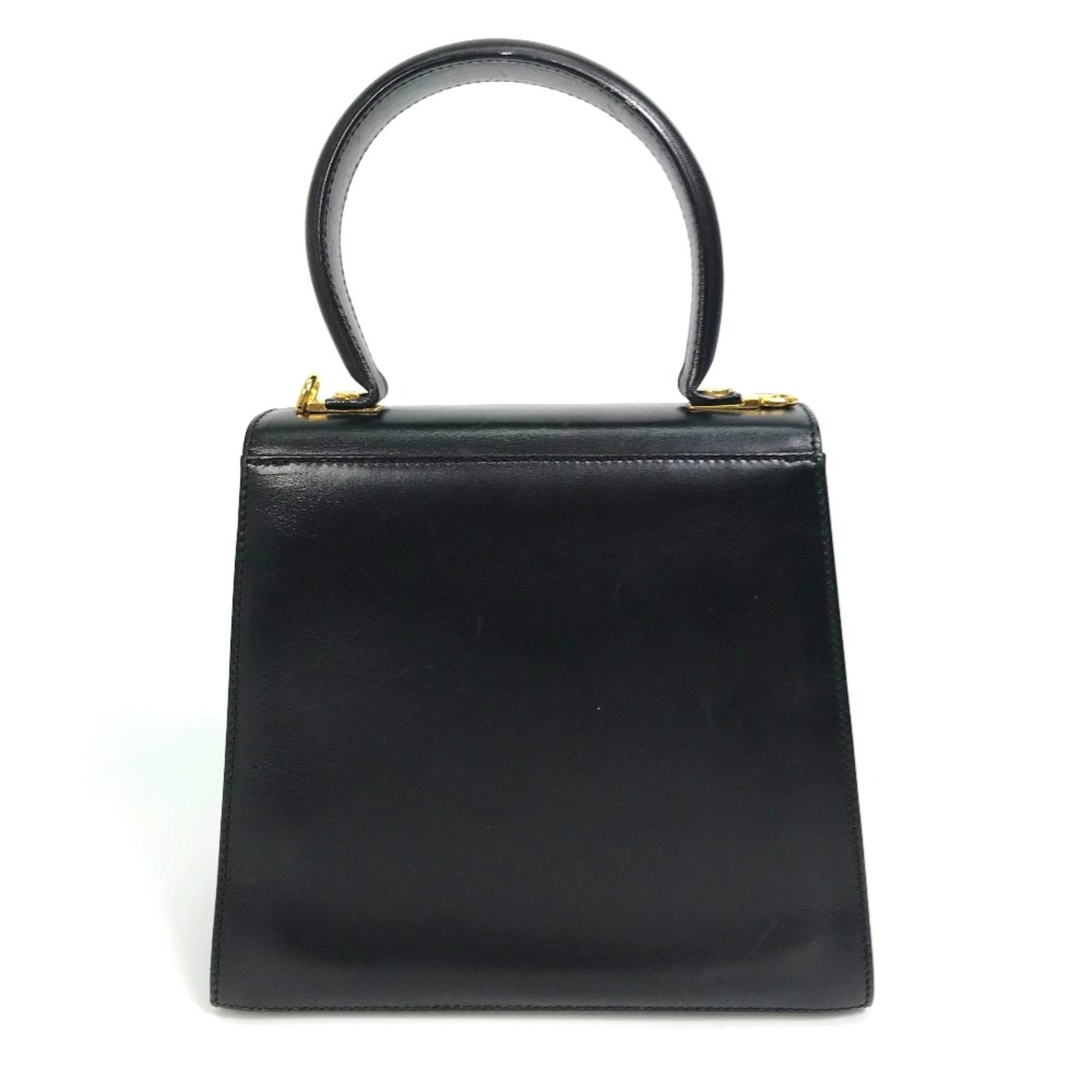 Salvatore Ferragamo Salvatore Ferragamo Shoulder 2WAY Shoulder Bag Shoulder Bag Black GoldHardware Size ONE SIZE - 2 Thumbnail