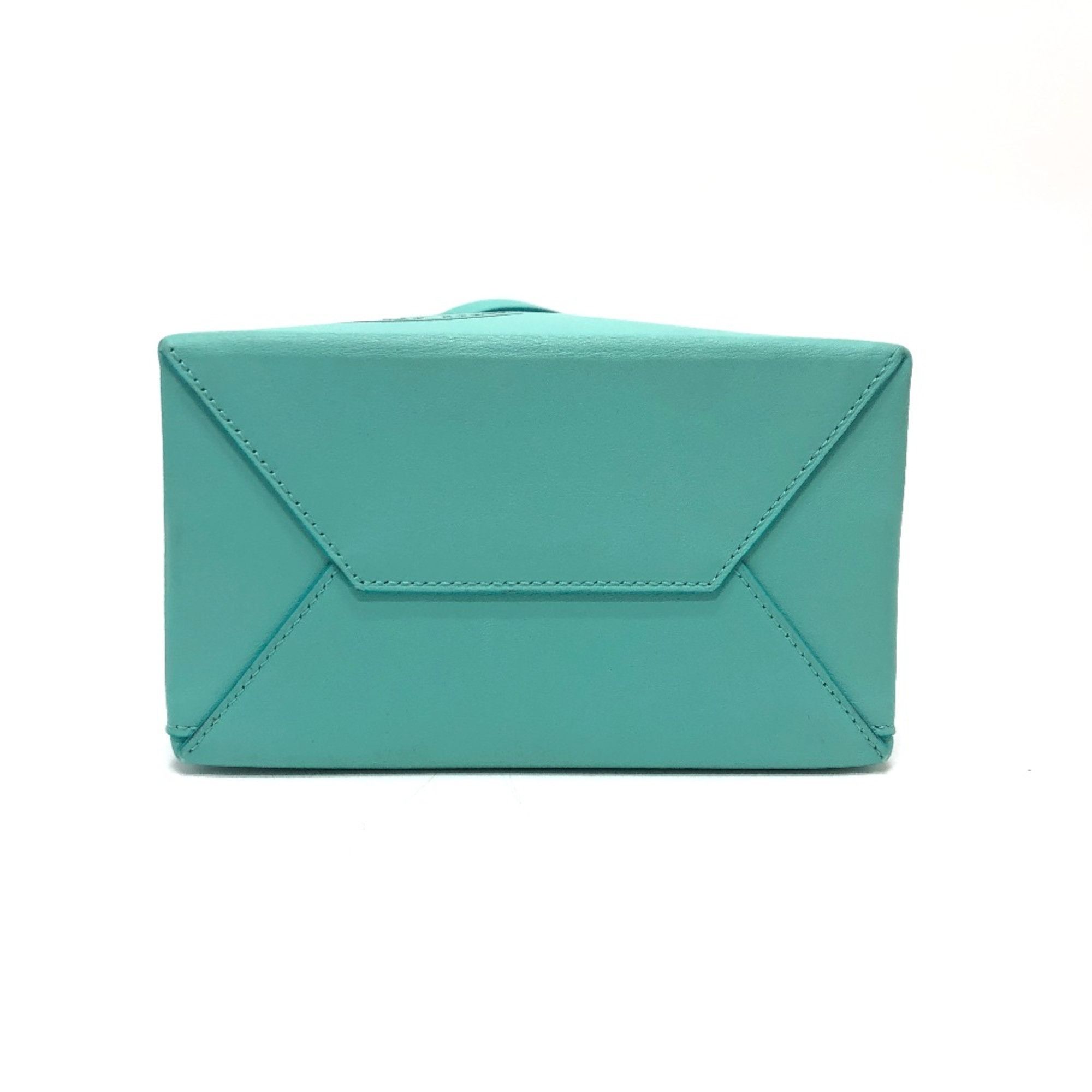 Tiffany & Co. TIFFANY&Co. Cat street 2WAY Hand Bag Shoulder Bag blue SilverHardware Size ONE SIZE - 4 Thumbnail