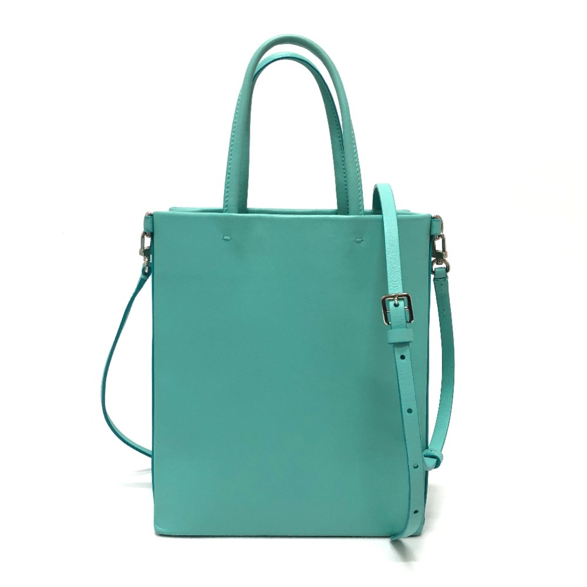 Tiffany & Co. TIFFANY&Co. Cat street 2WAY Hand Bag Shoulder Bag blue SilverHardware Size ONE SIZE - 2 Thumbnail