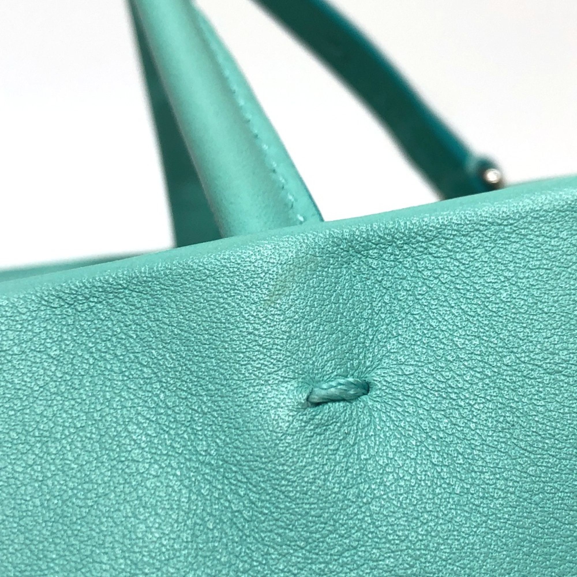 Tiffany & Co. TIFFANY&Co. Cat street 2WAY Hand Bag Shoulder Bag blue SilverHardware Size ONE SIZE - 8 Thumbnail