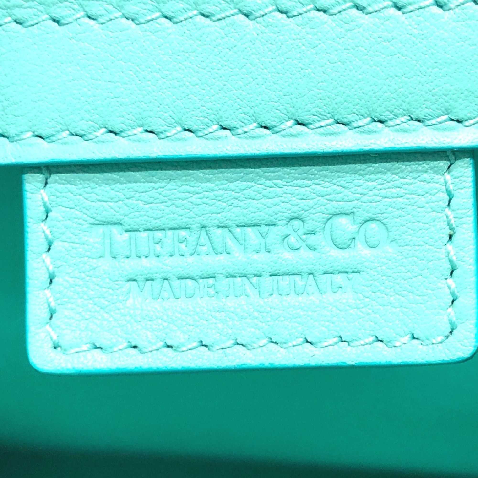 Tiffany & Co. TIFFANY&Co. Cat street 2WAY Hand Bag Shoulder Bag blue SilverHardware Size ONE SIZE - 14 Thumbnail