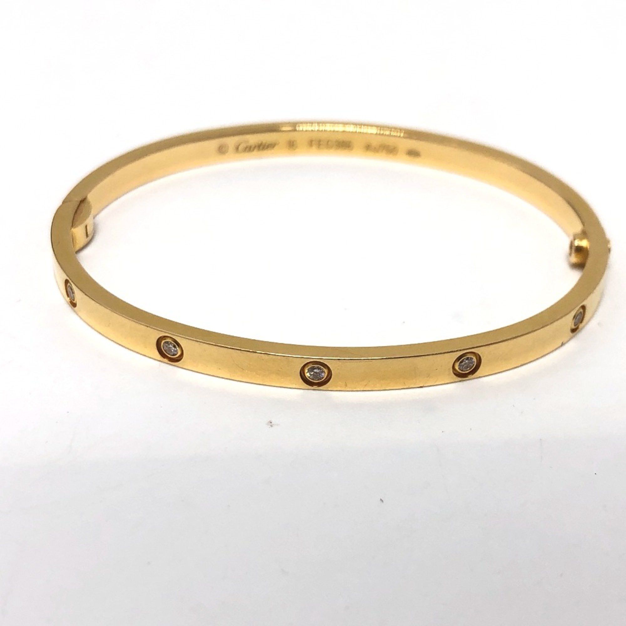 Cartier Cartier New model 10P Full Diamond Bracelet Gold Size ONE SIZE - 2 Thumbnail