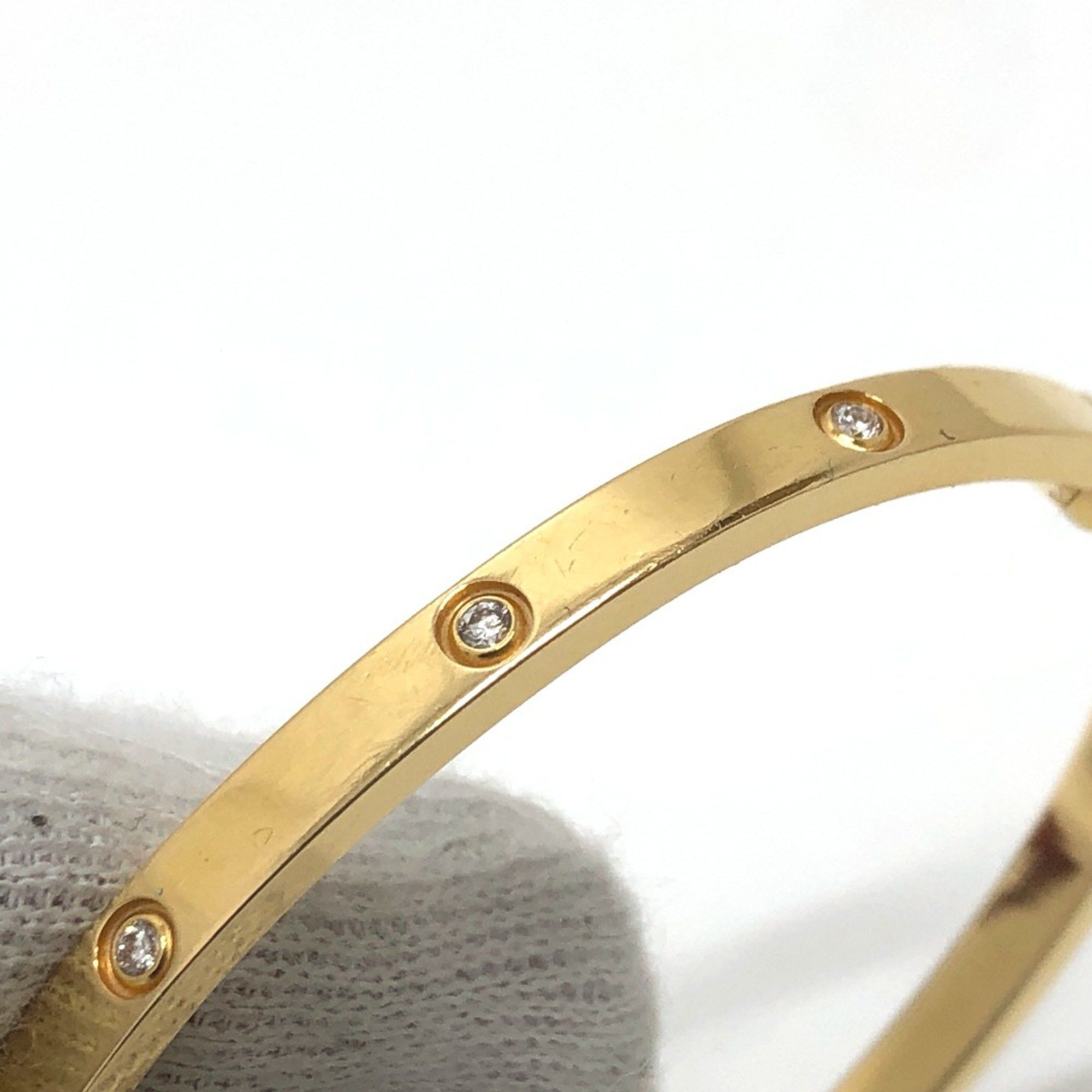 Cartier Cartier New model 10P Full Diamond Bracelet Gold Size ONE SIZE - 3 Thumbnail